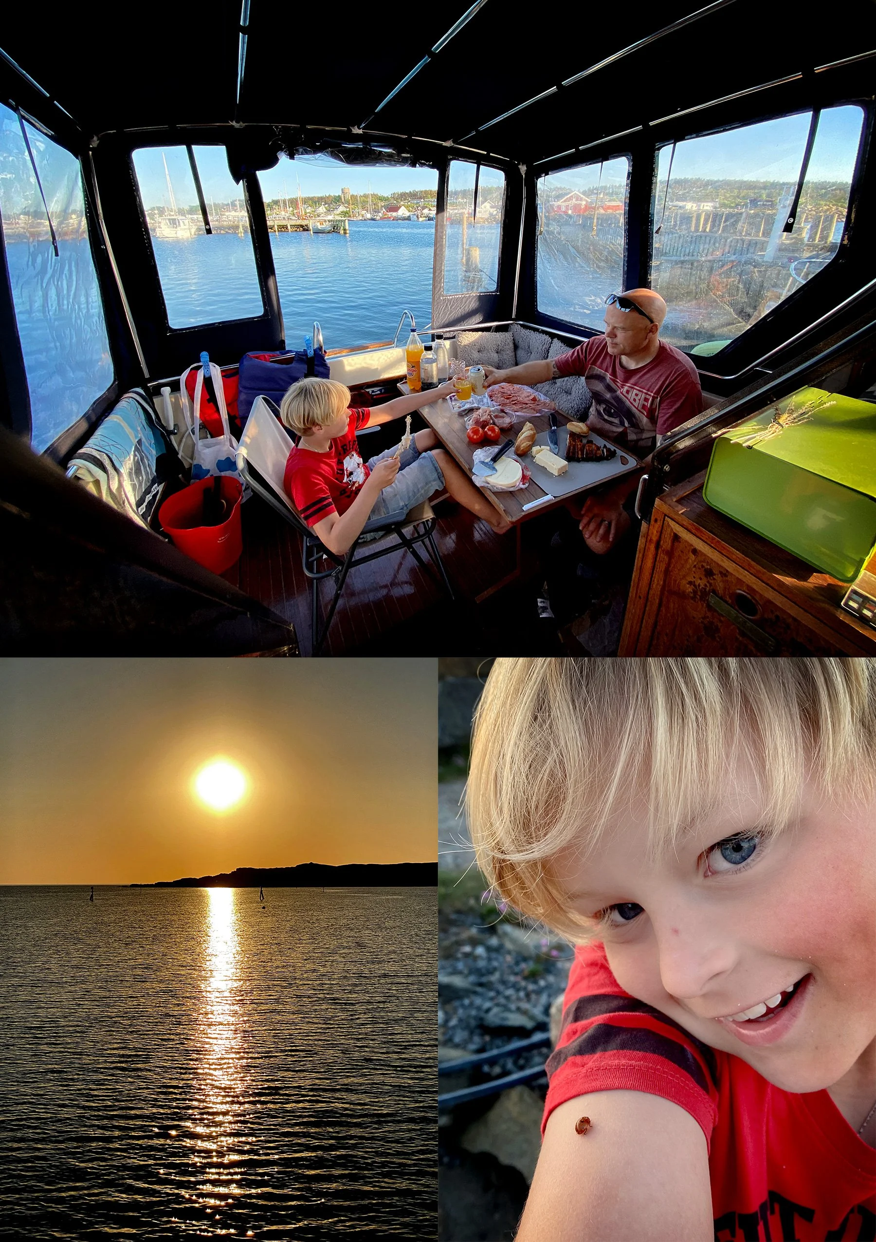 Fredagkväll i hamnen