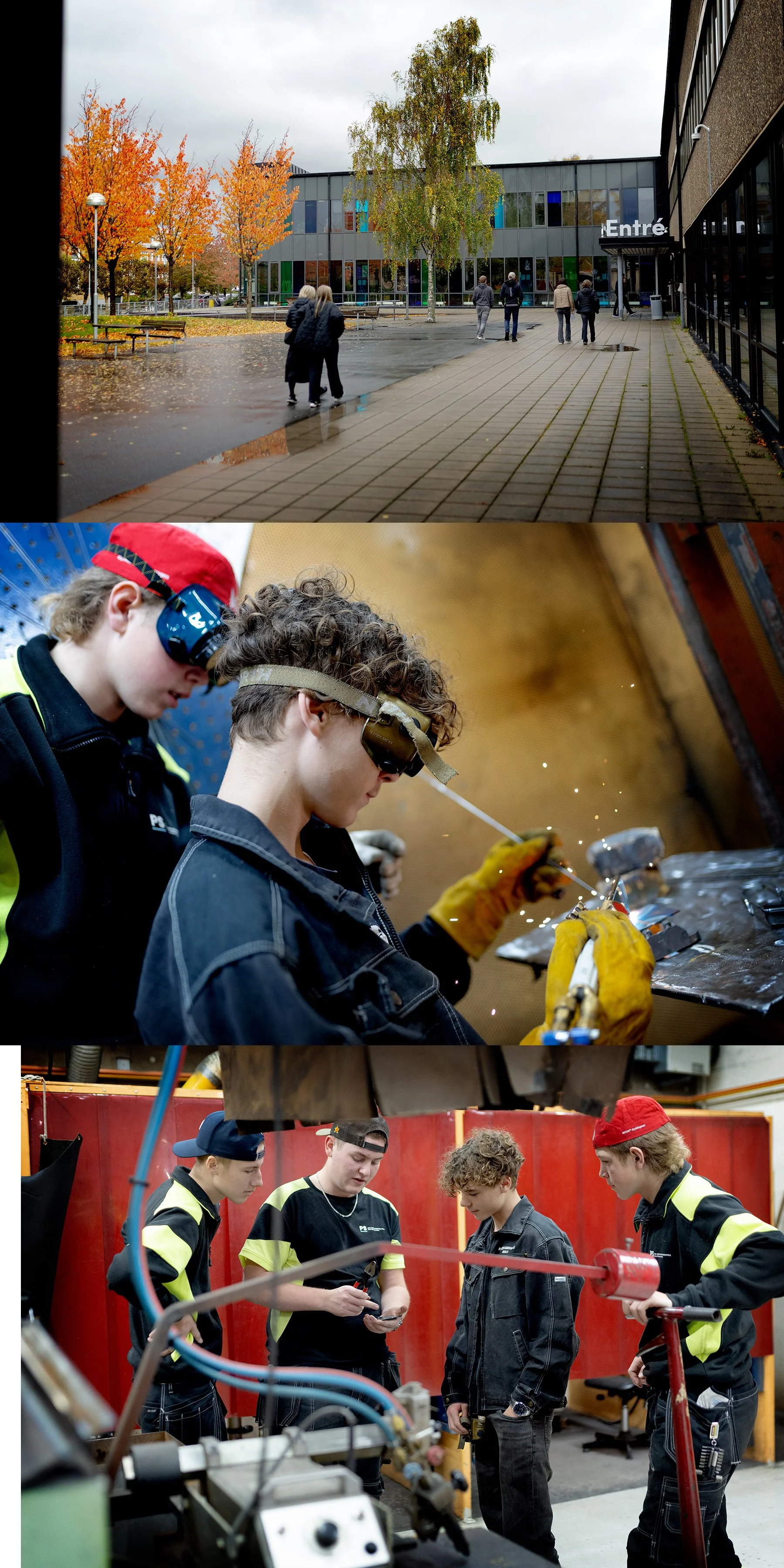 Öppet hus på gymnasiet