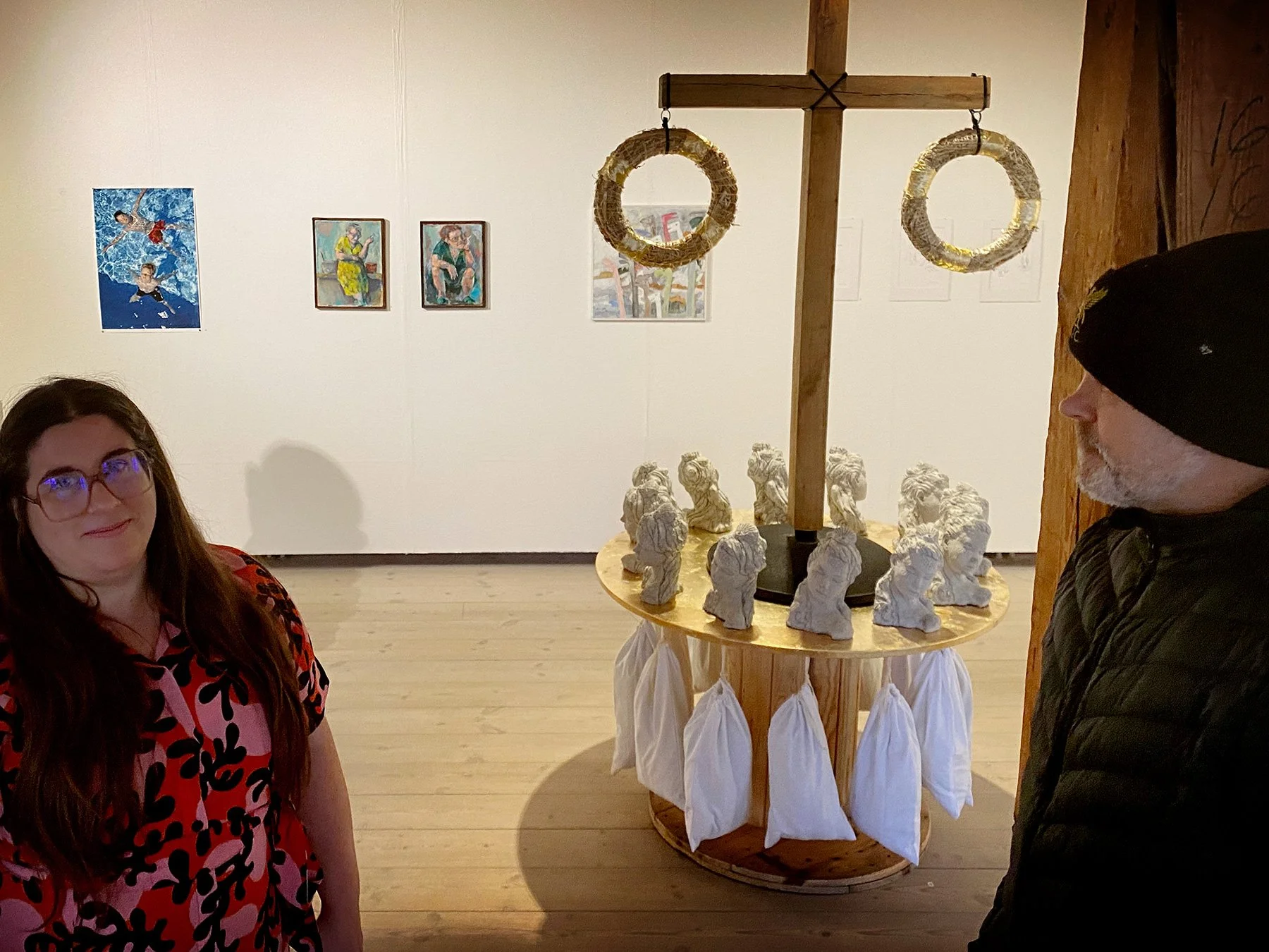 Vernissage på Hamnmagasinet