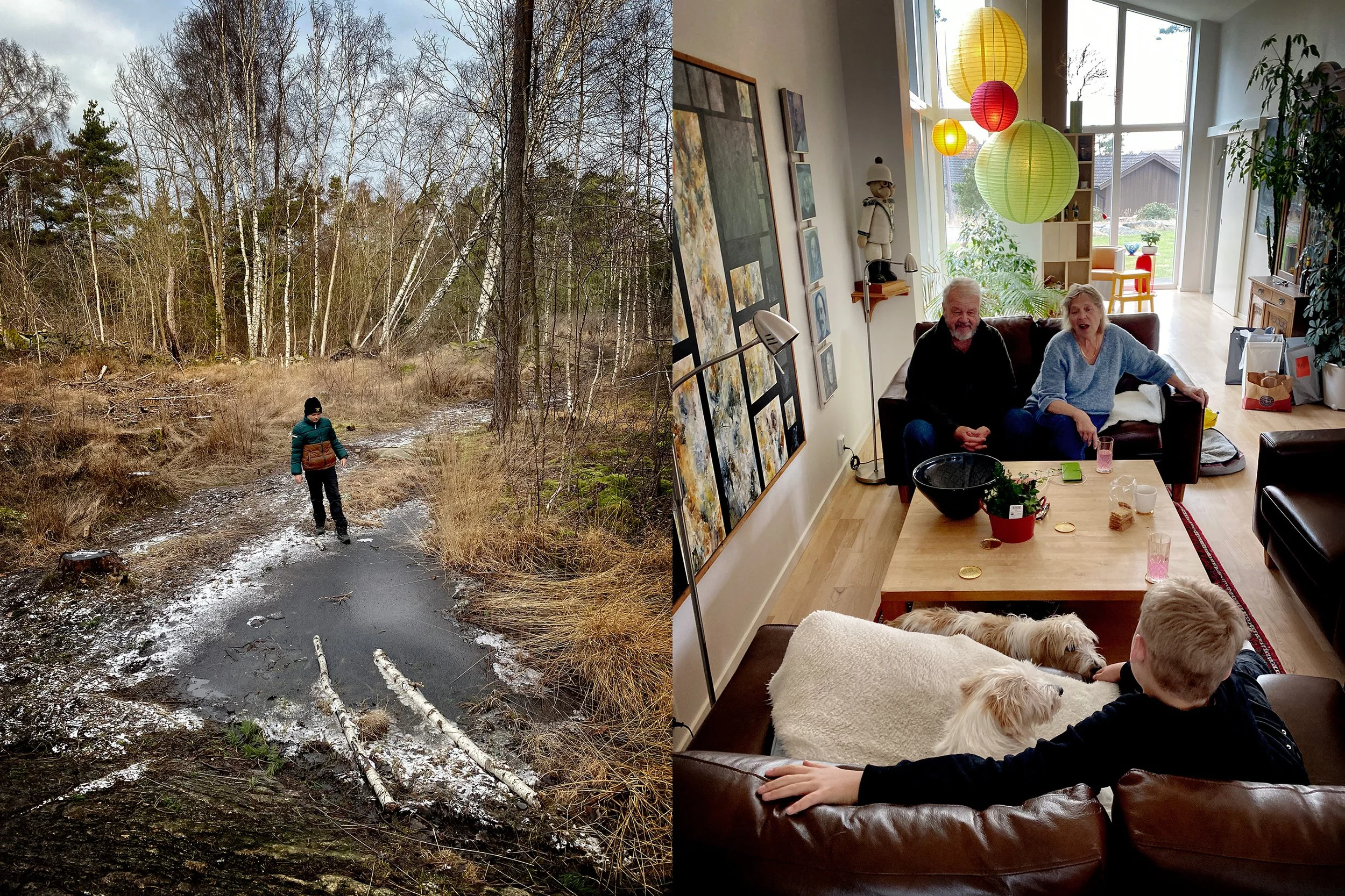 Hos Irene och Lars Bertil