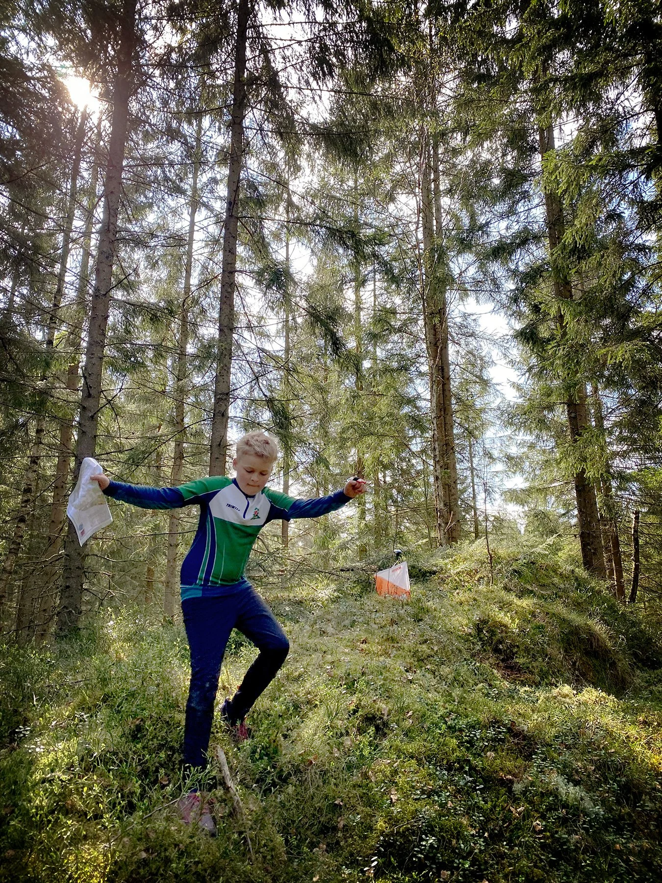 Springorientering i Fagered