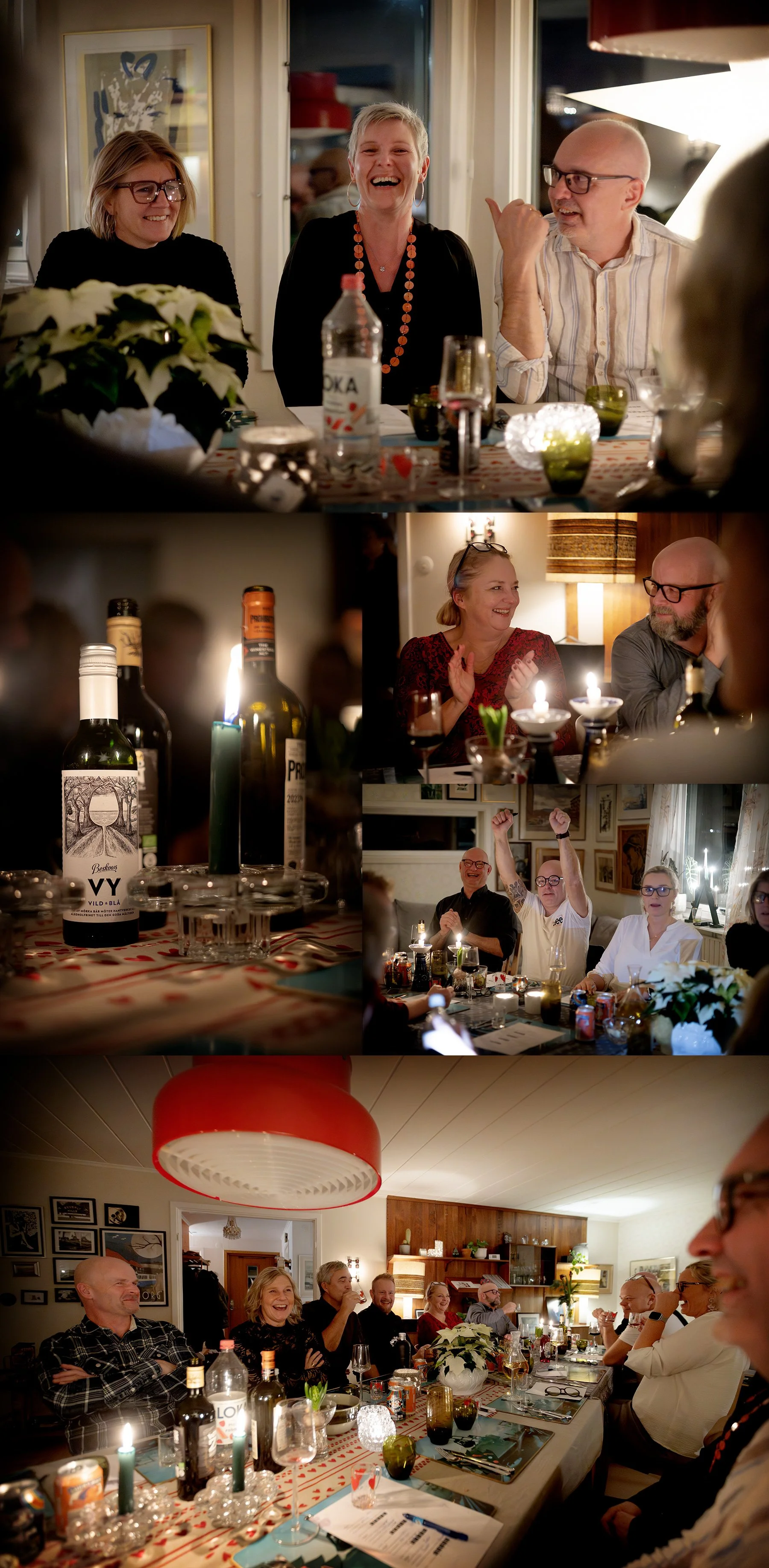 Glöggprovning hos Krille och Maria