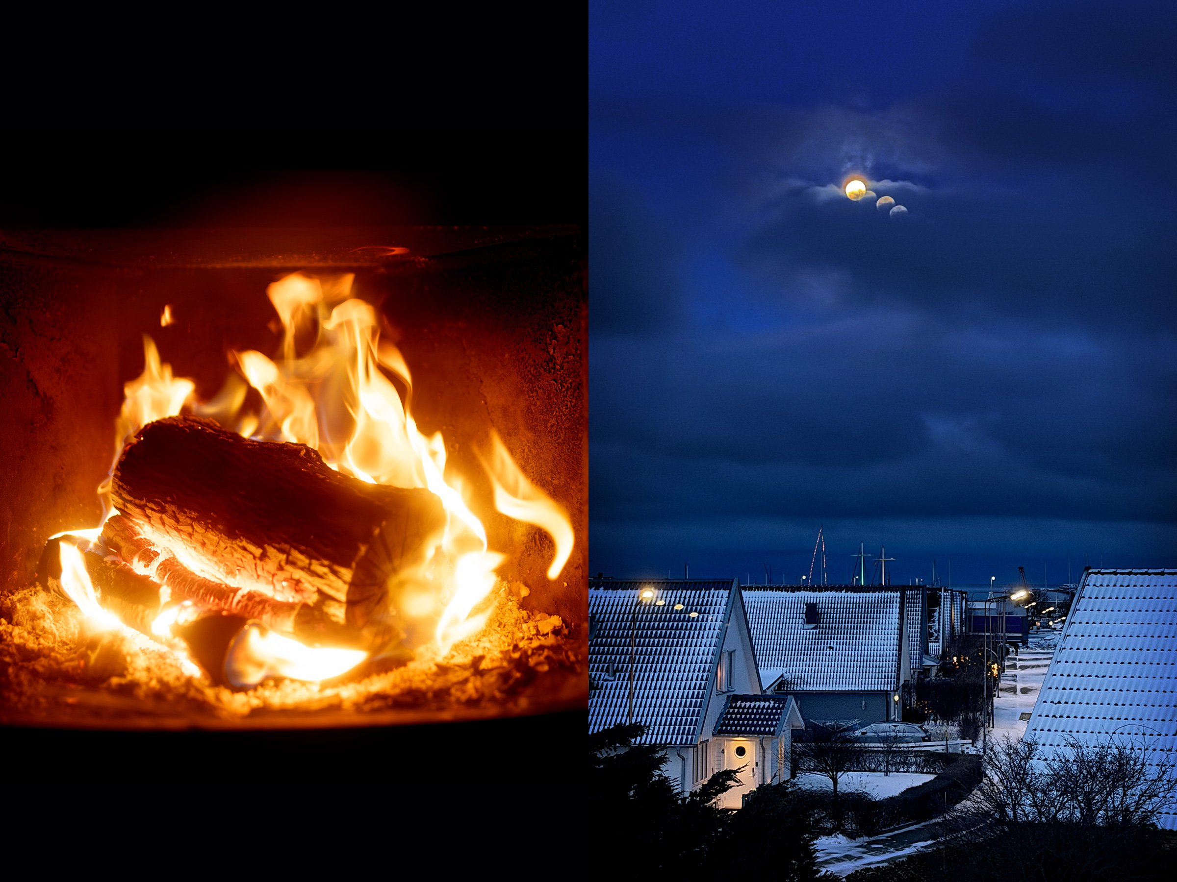 Brasa, måne och minus