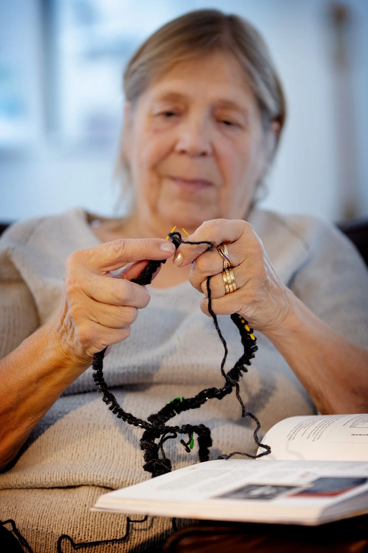 Stickkurs på Hägnestigen