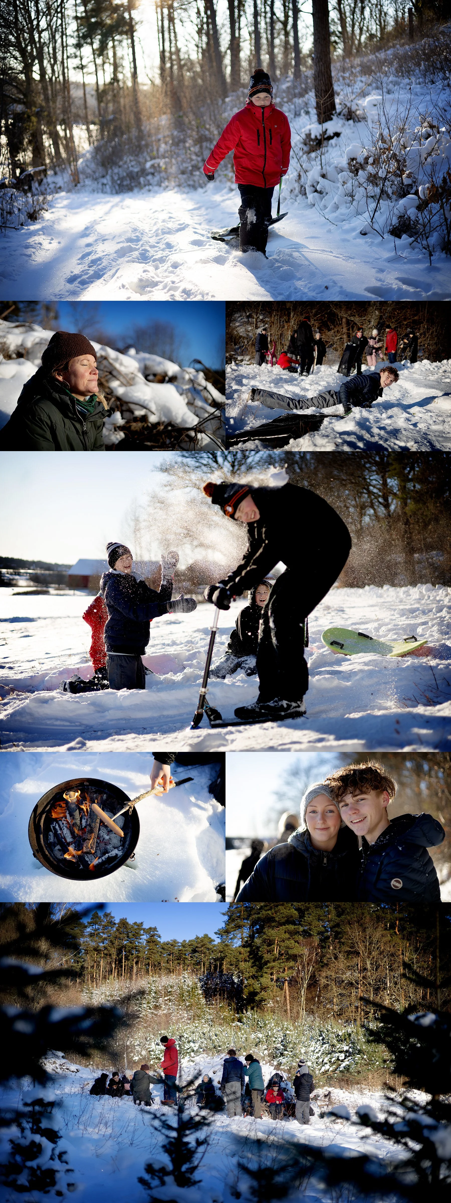 Pulkadag i Ambjörntorp