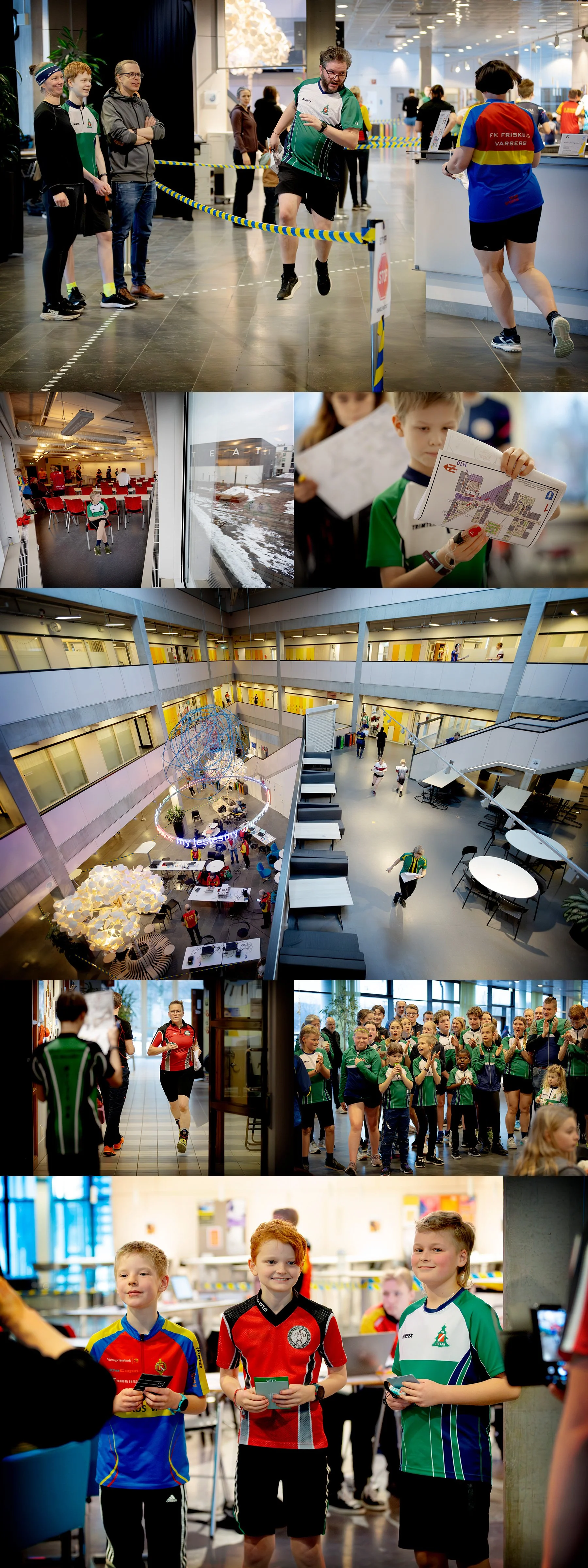 Indoor-orientering i Kungsbacka