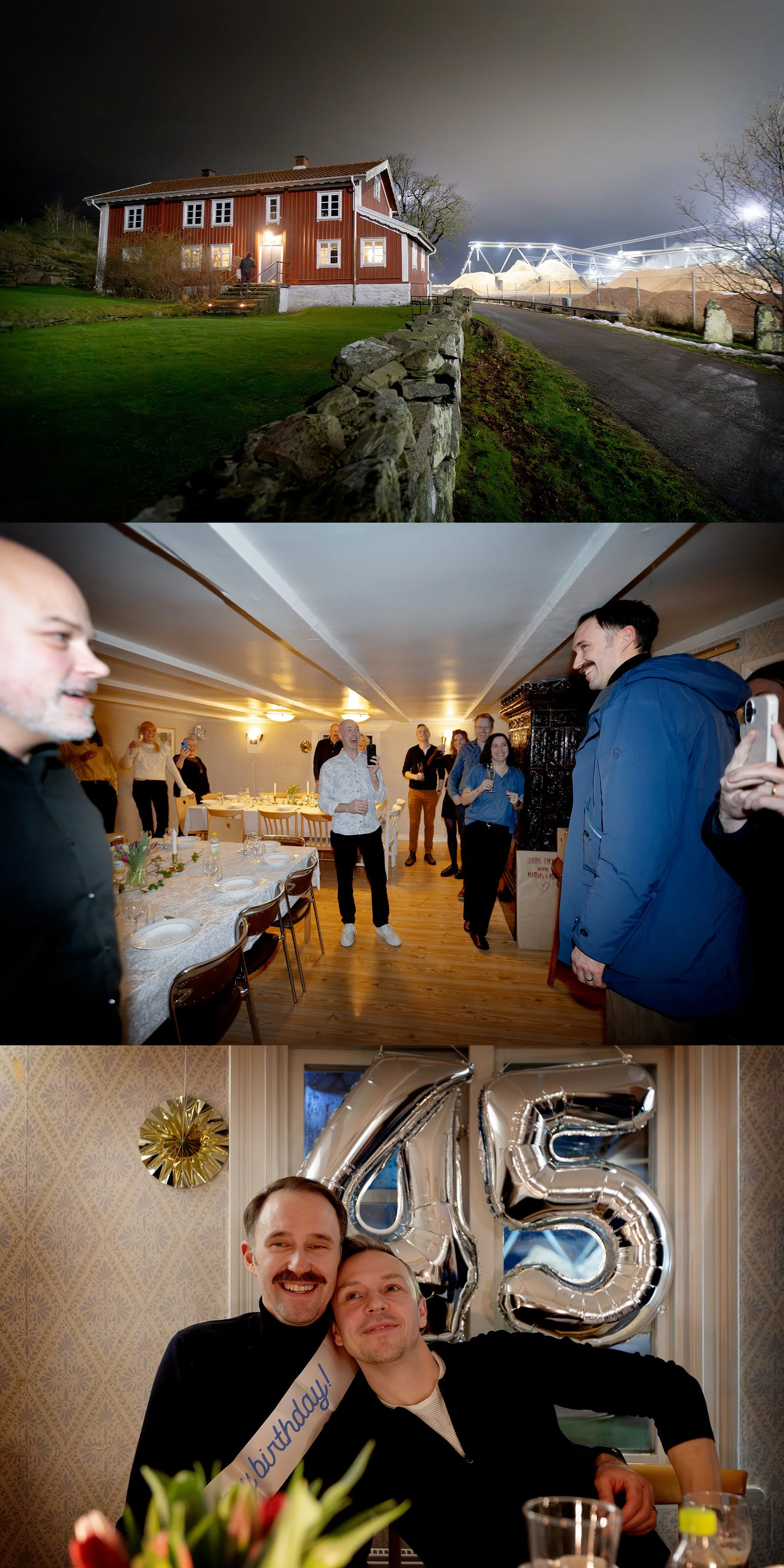 Överraskningsfest för Fredrik