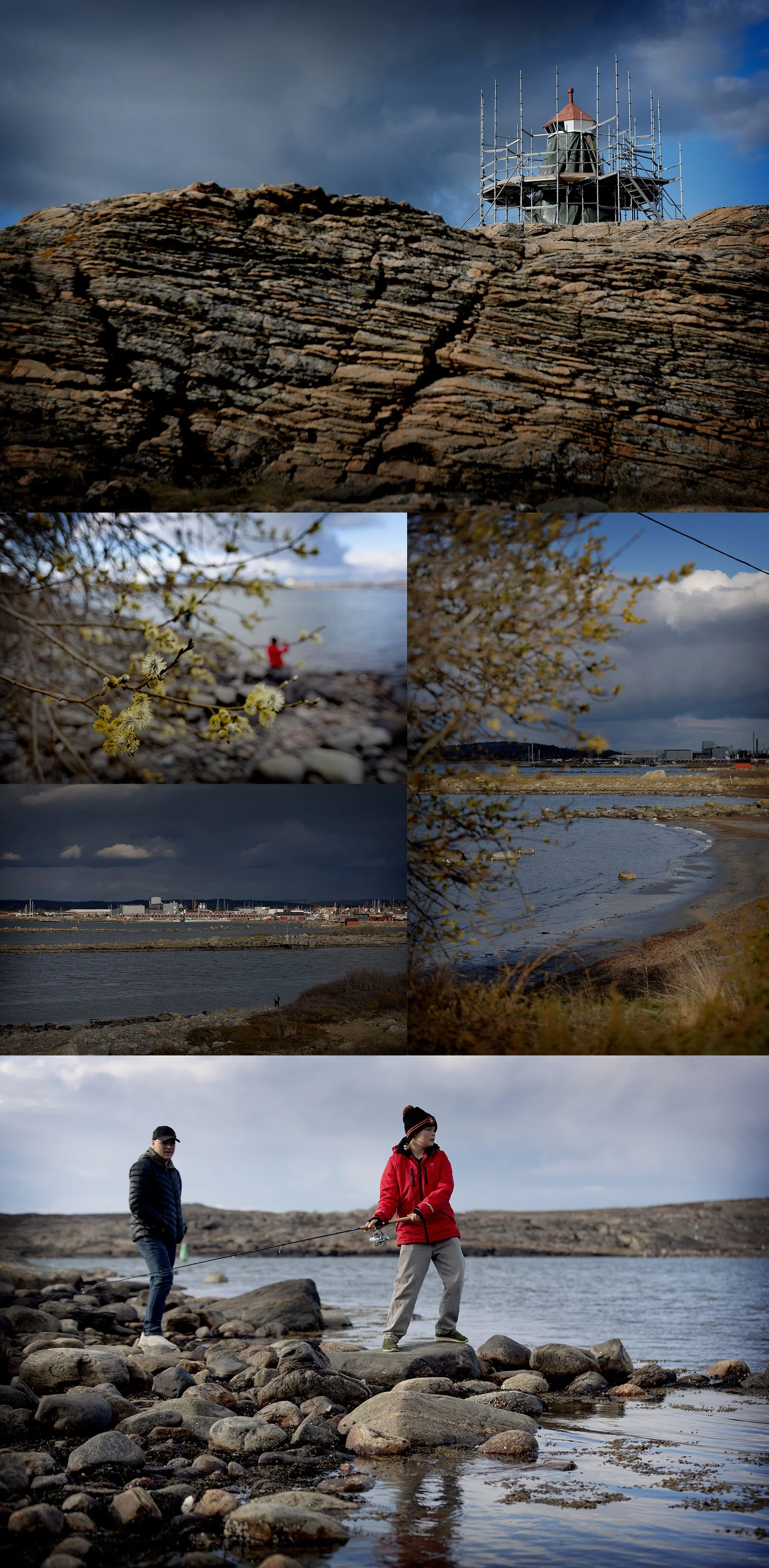 Öringfiske vid fyren