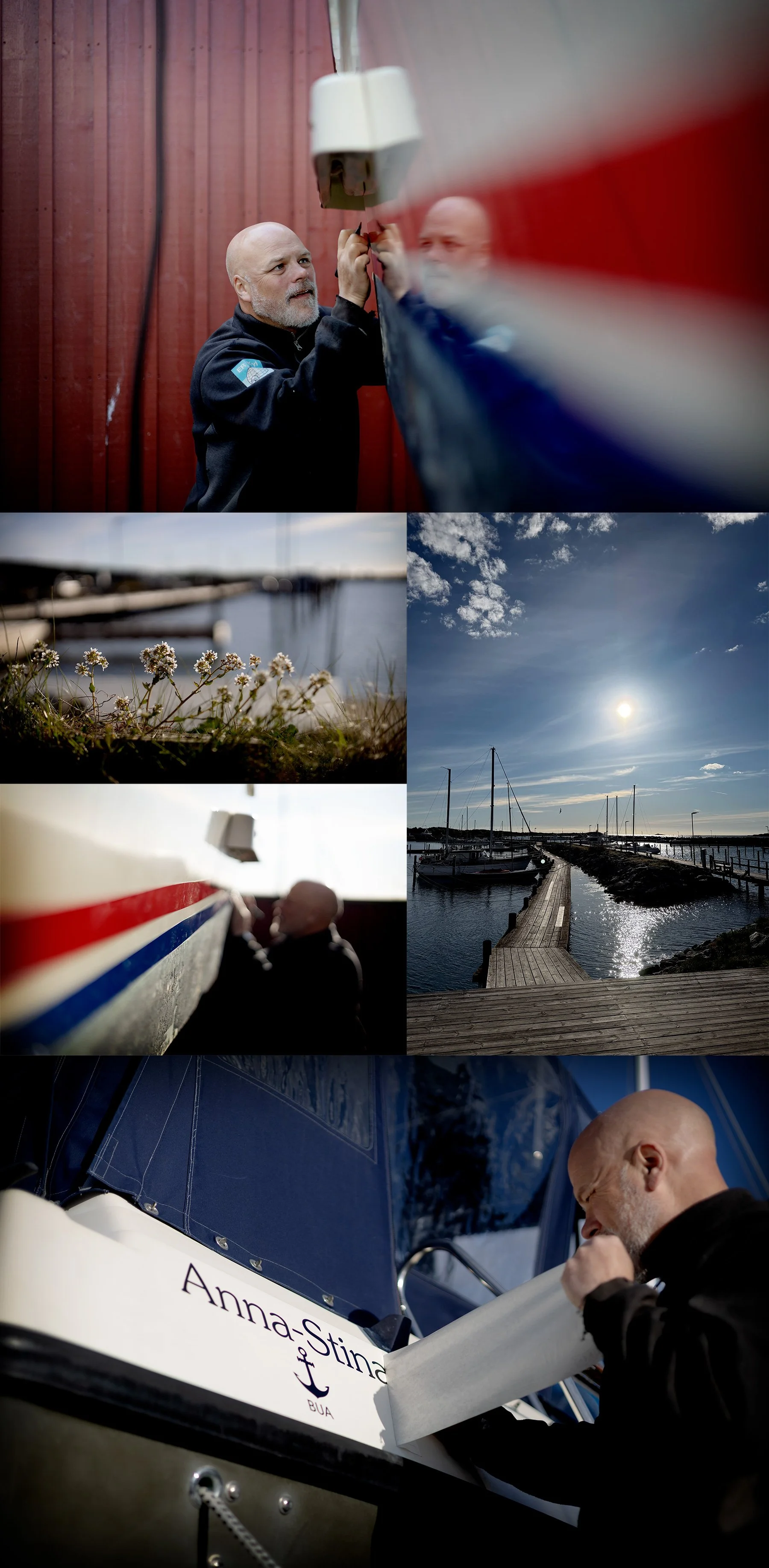 Onsdagkväll i hamnen