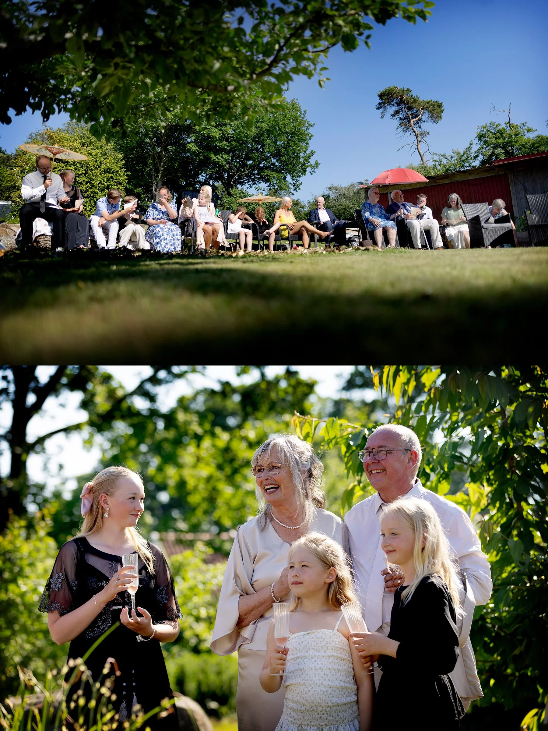 Midsommarja hos Gun och Per