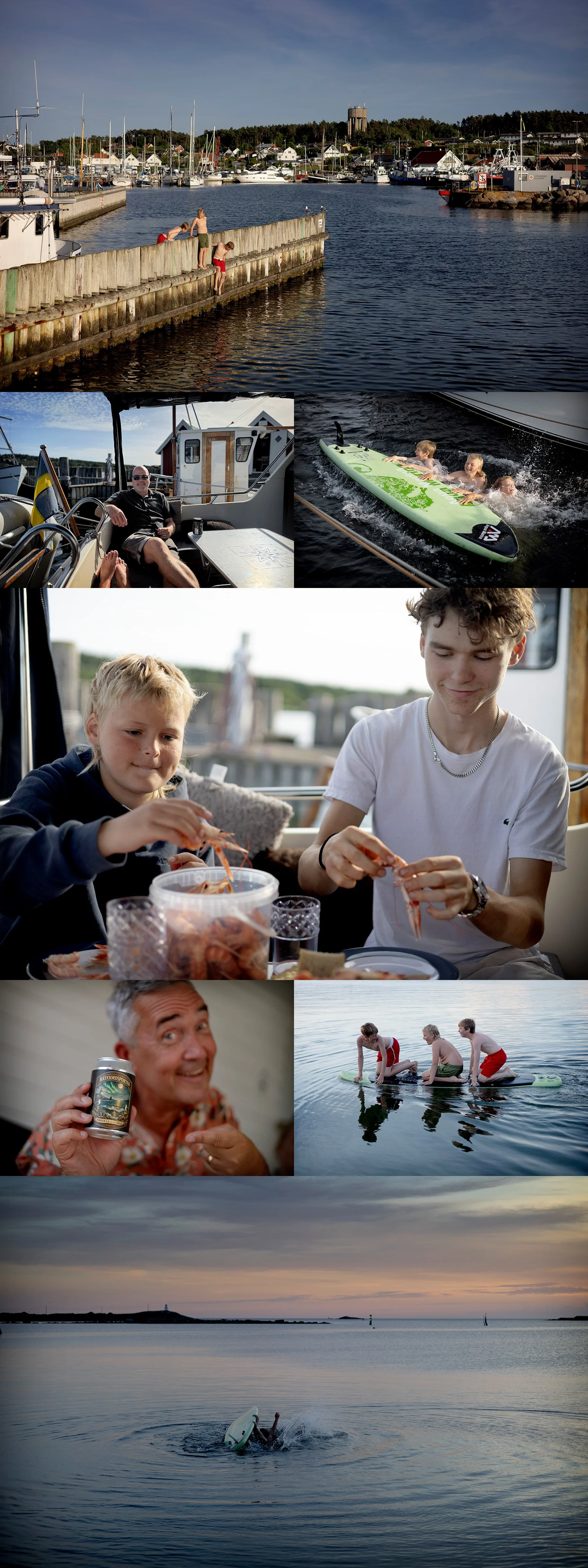 Kväll på bryggan