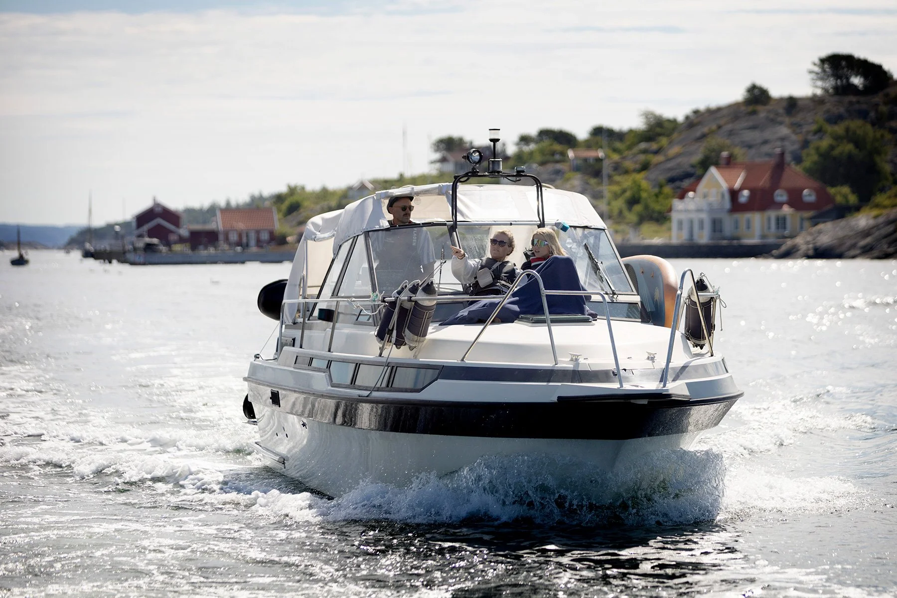 Tråning längs Styrsö