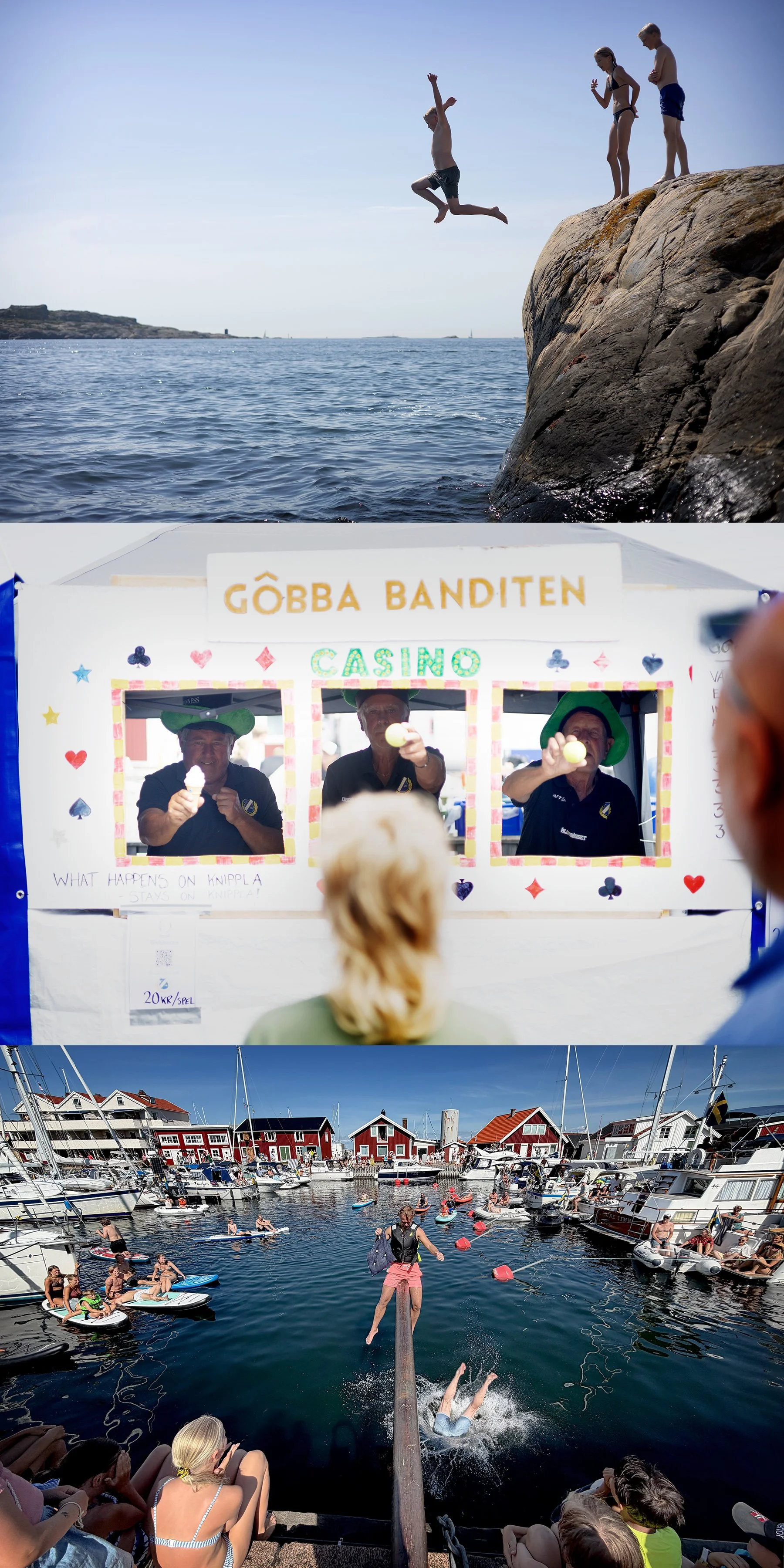 Hamnfest på Knippla