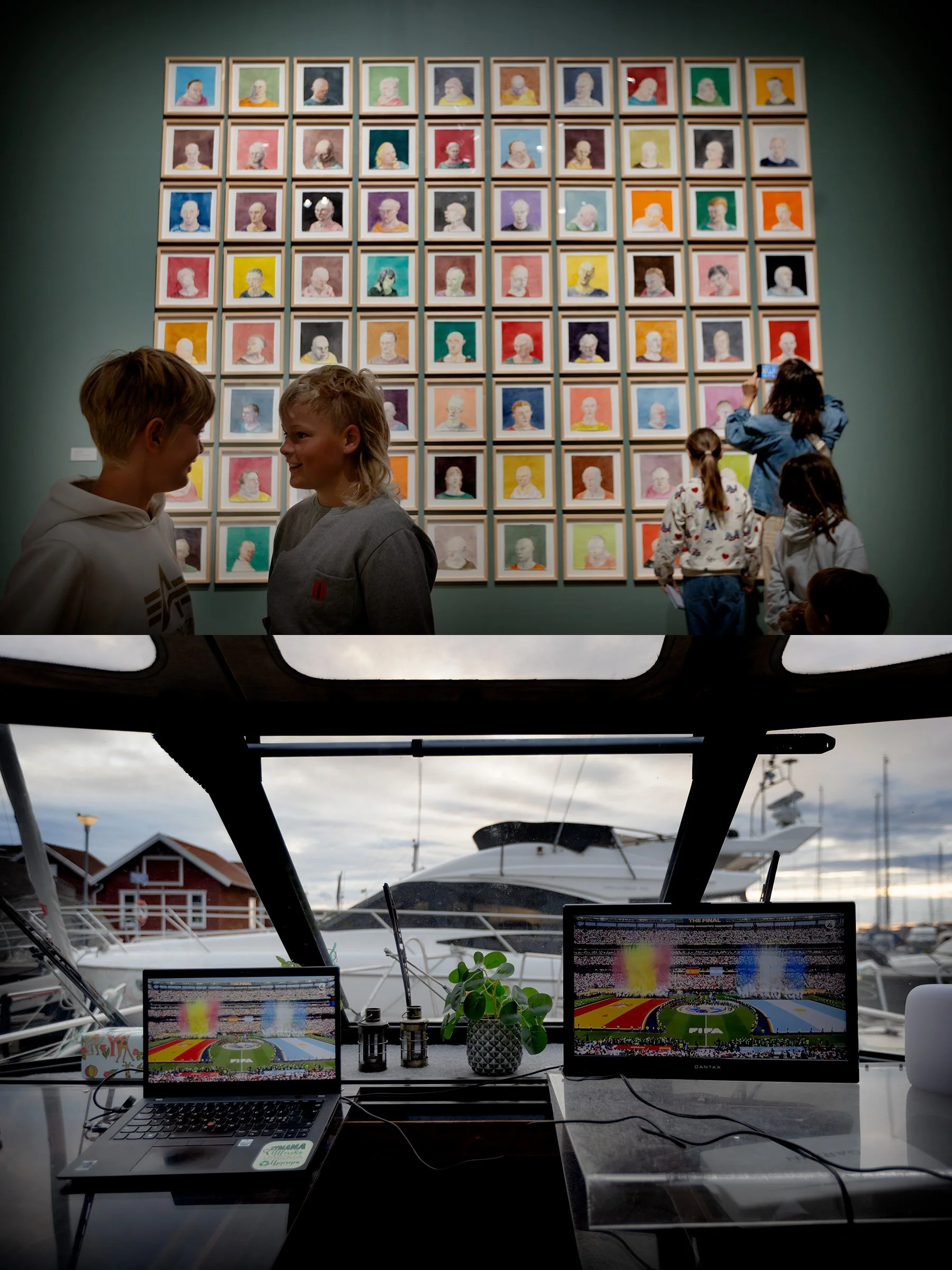 Akvarellmuseum och VM-final
