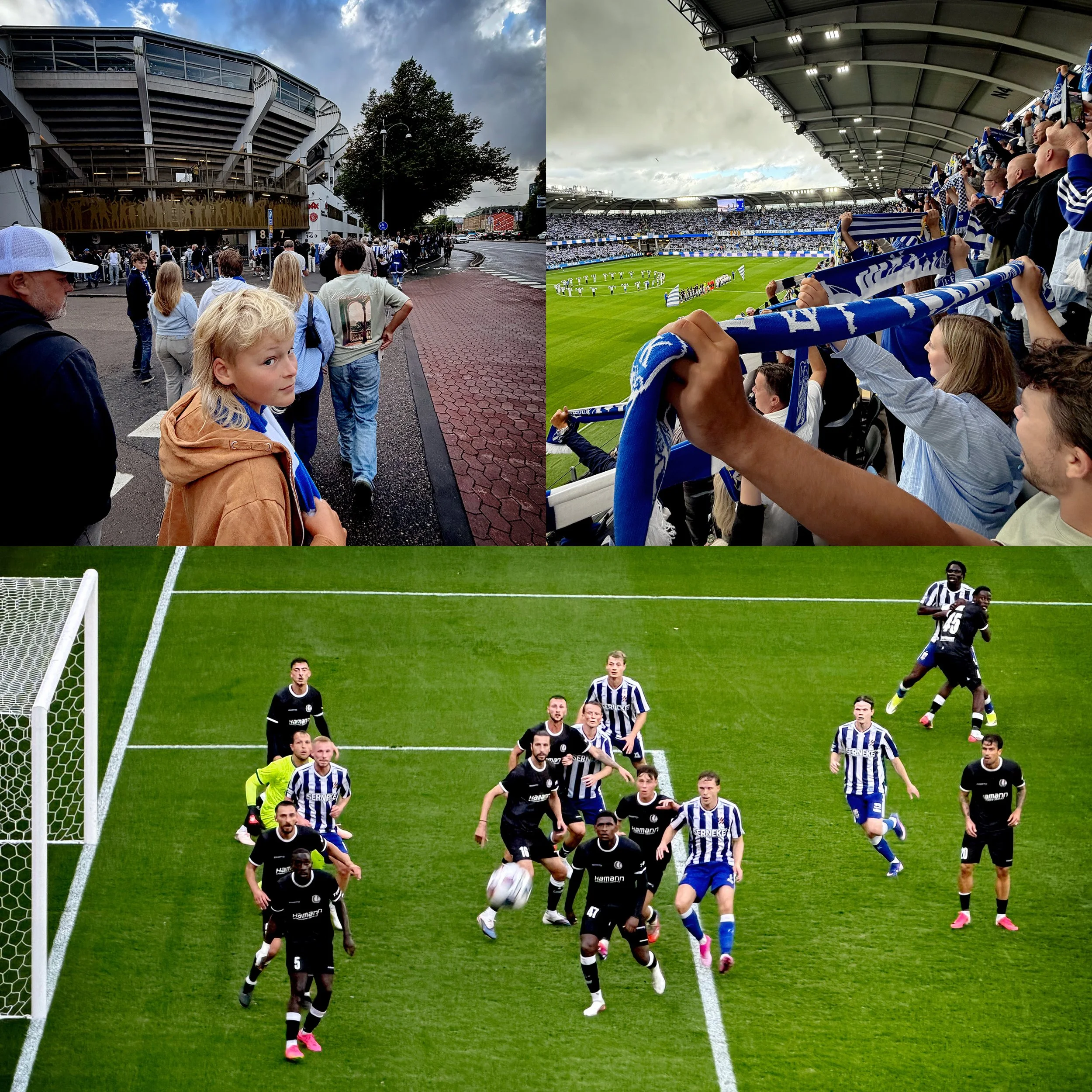 Match på Gamla Ullevi