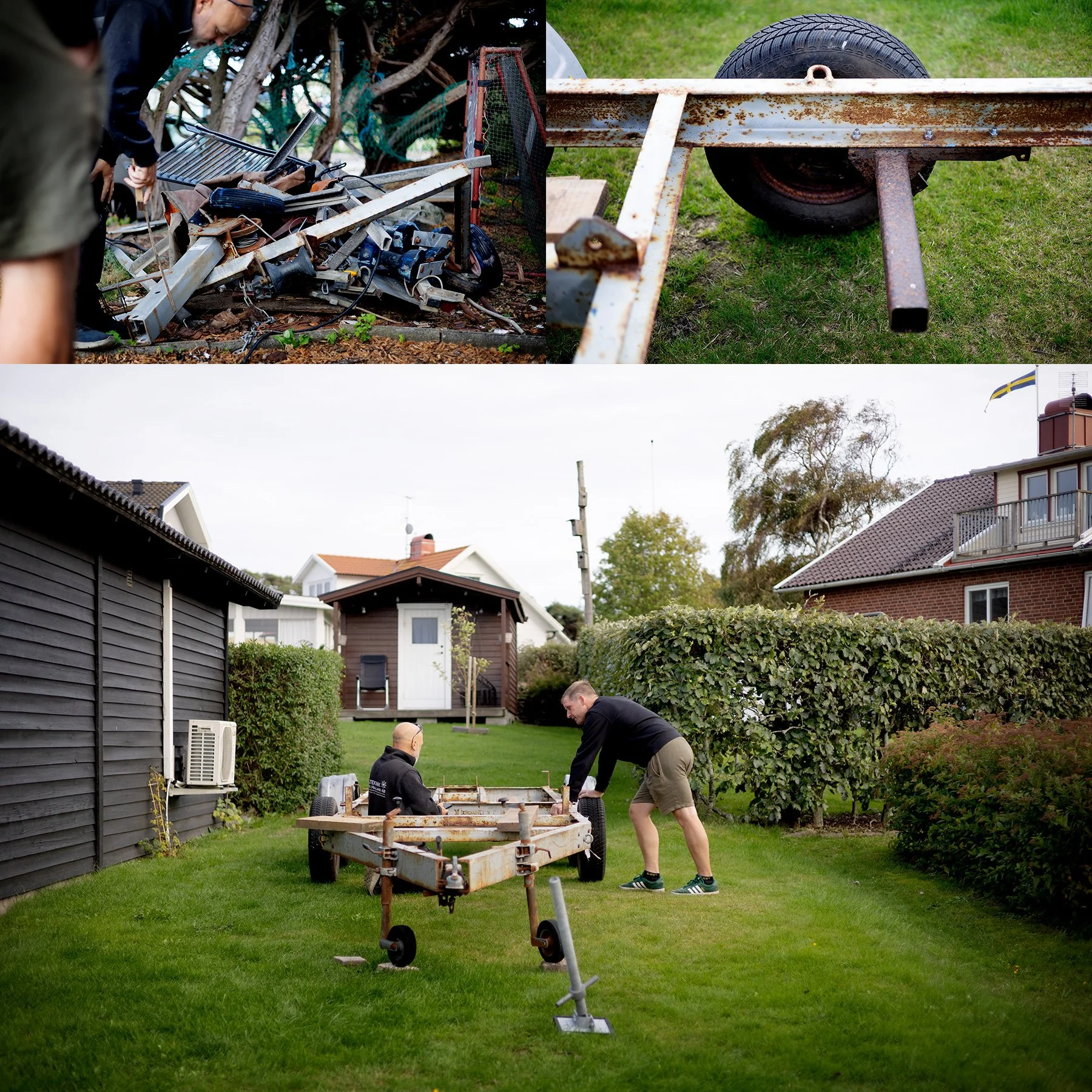 Båtkärra in the making