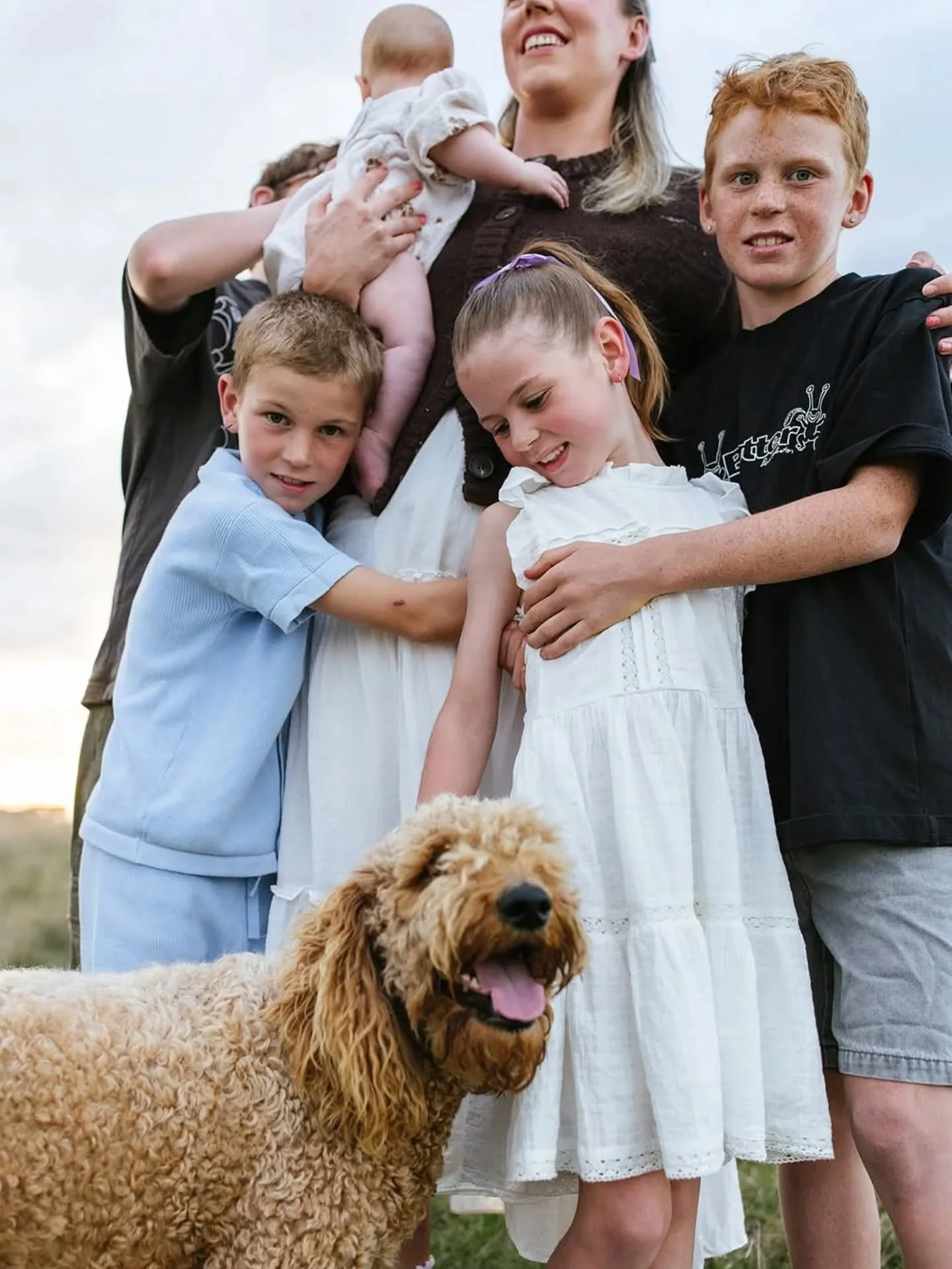 I can't remember ever leaving a session dissapointed. 
Until my recent session with these guys...

Gorgeous family. Ridiculously stunning setting. 
The perfect sunset setup potential...

And it rained. Not dramatic stormy rain either. 
Just dark. Gre