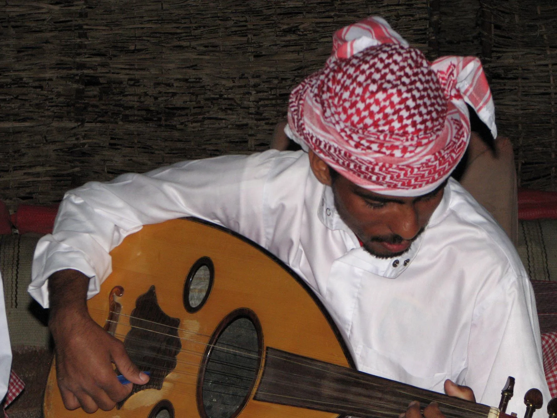 Oud player in Dahab