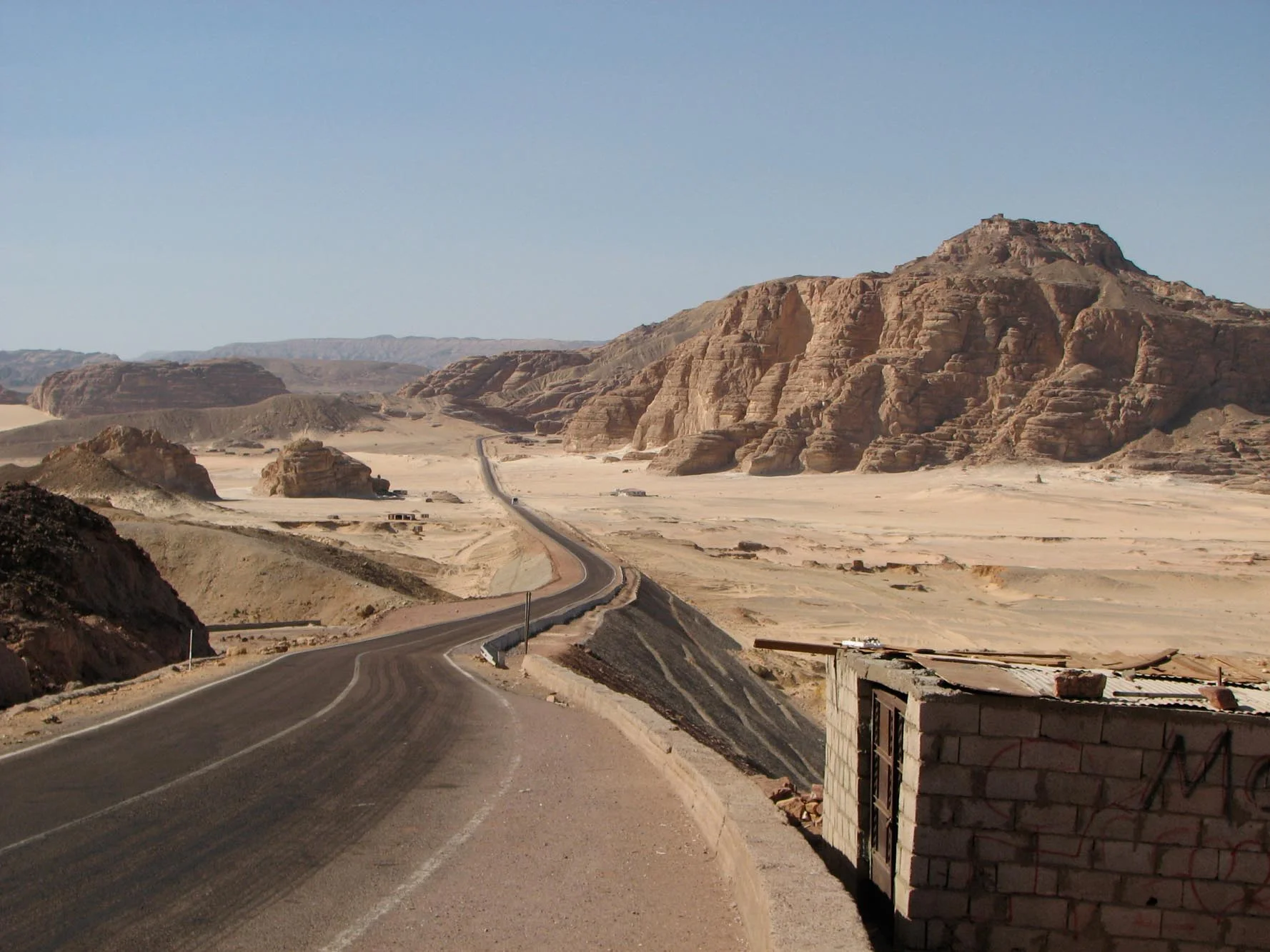 Road to the Canyon, South Sinai