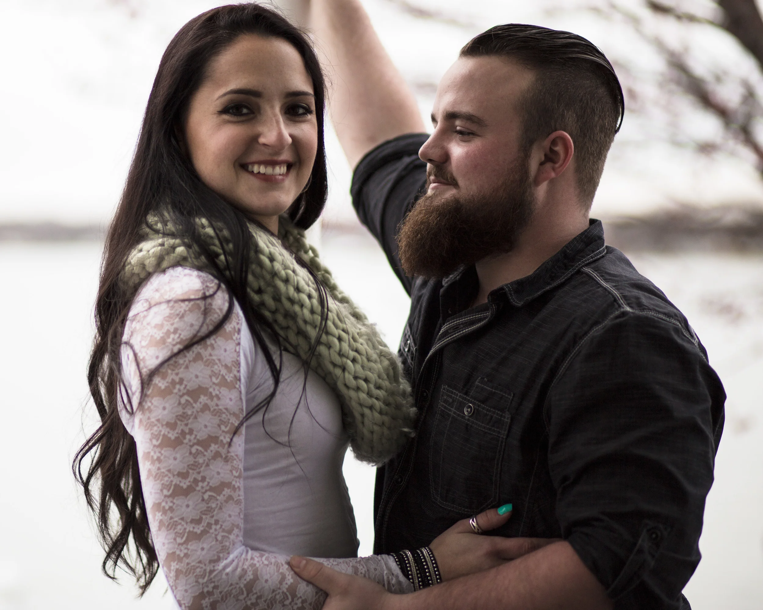 Bowleys Quarter Maryland Engagement Photoshoot on the water