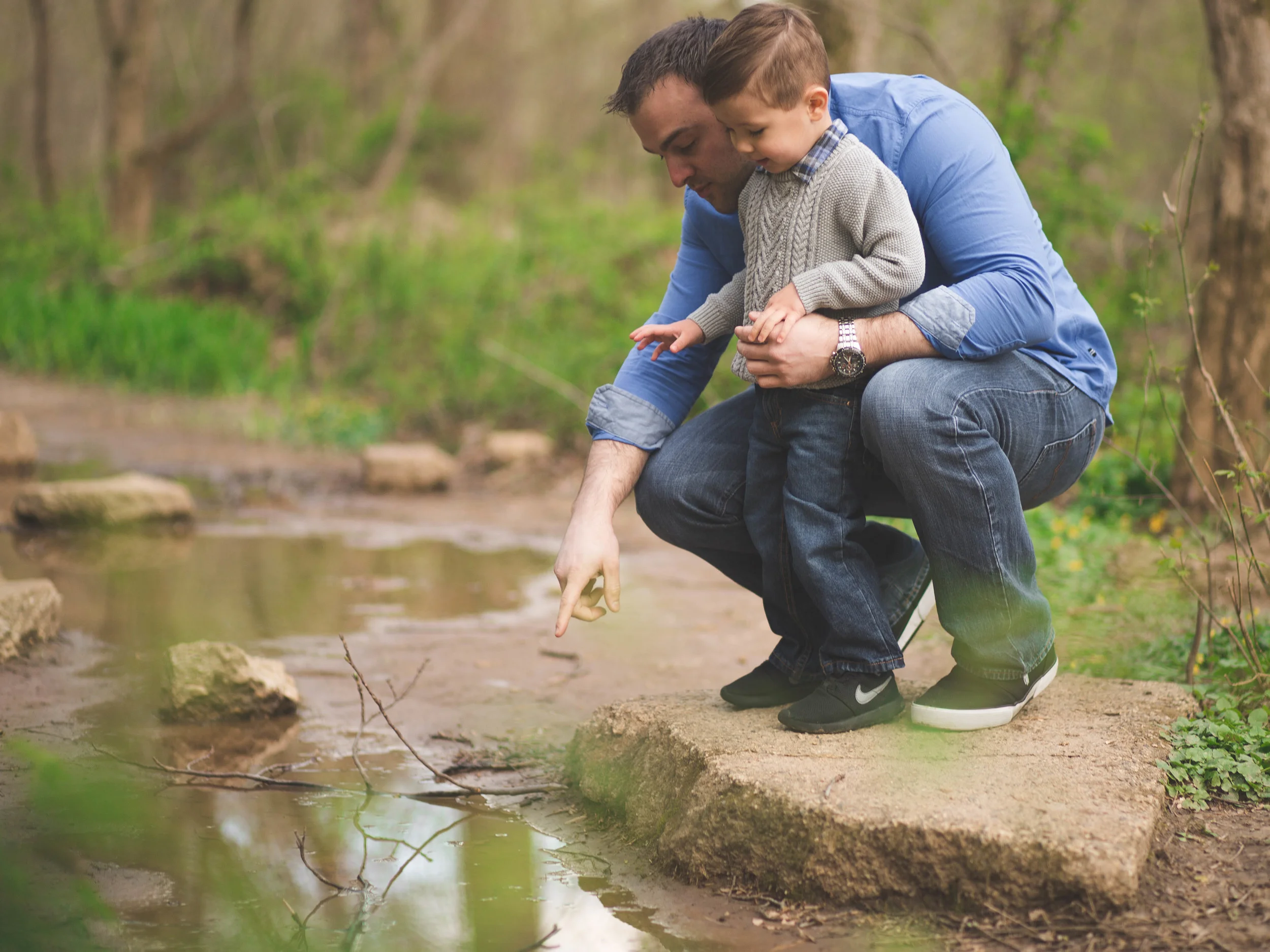 Brayden, a story of Boyhood. A lifestyle session in Kingsville, Maryland at Gunpowder Falls with Erin Meadows Photography. 