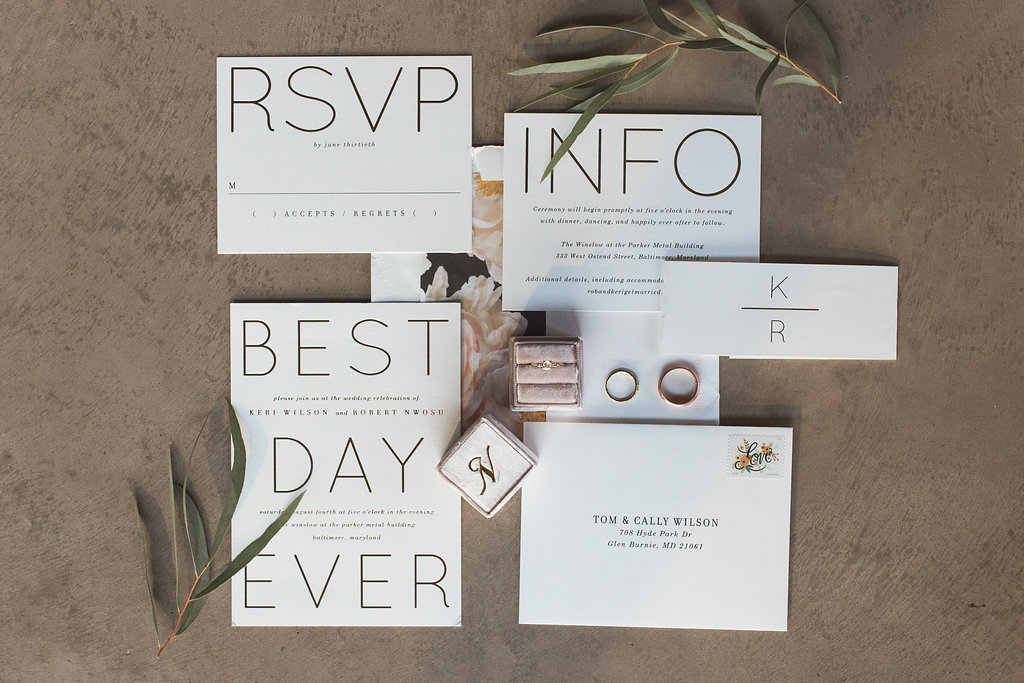 Best day ever invitation