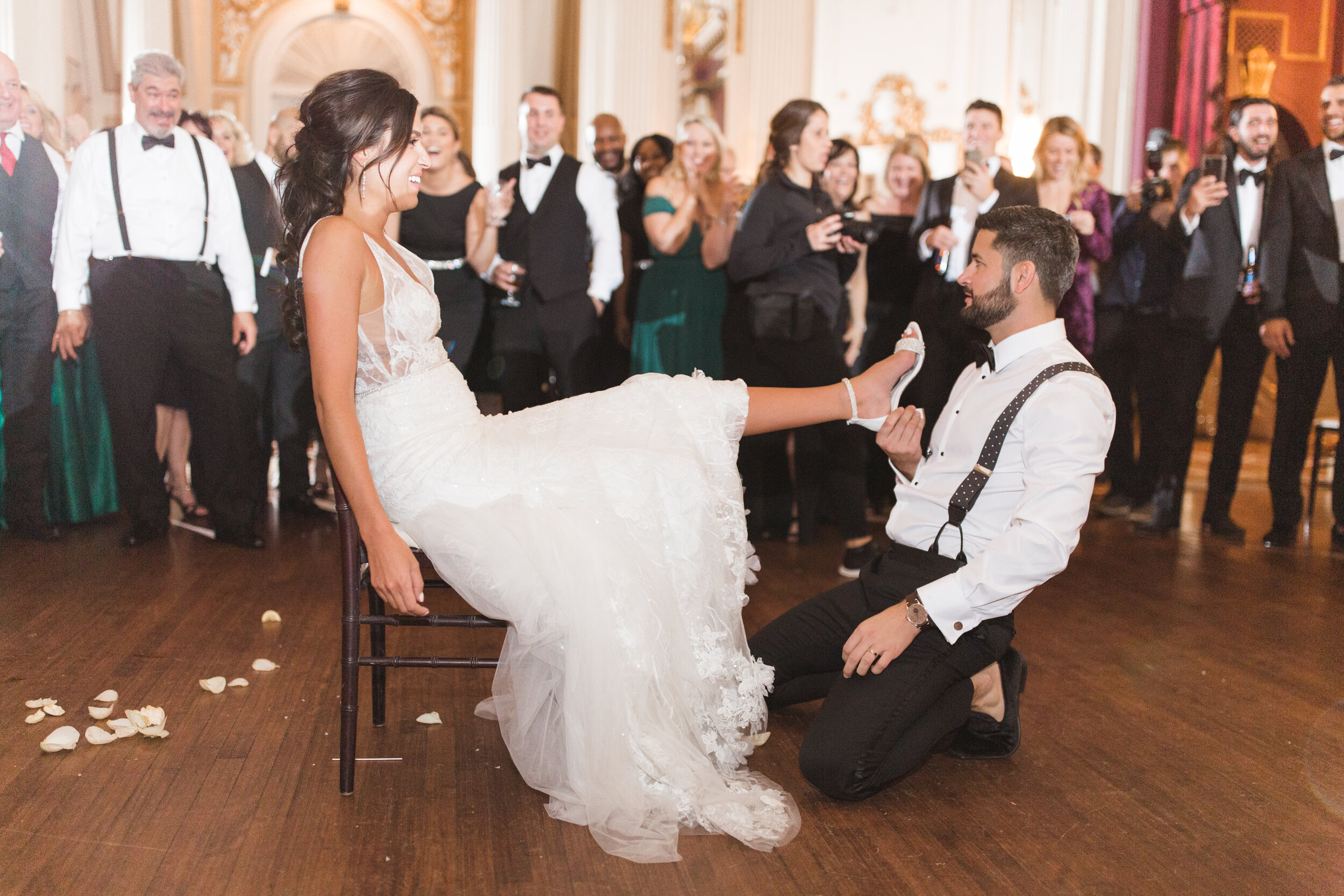 Jessica + John | A Winter Wedding | The Belvedere Hotel in Baltimore, MD