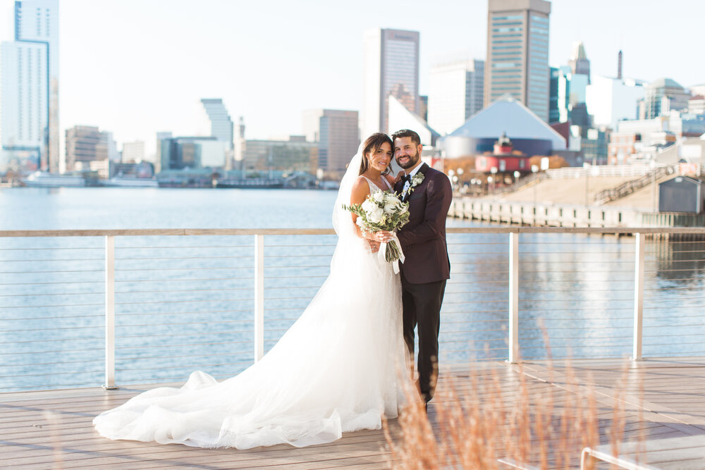 Jessica + John | A Winter Wedding | The Belvedere Hotel in Baltimore, MD