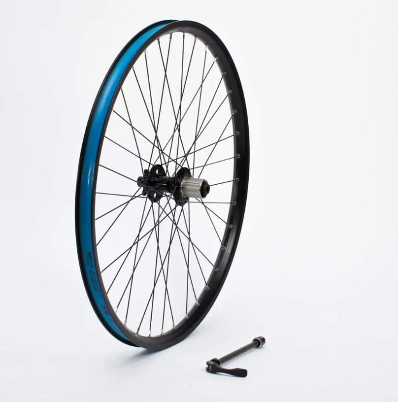 Wheel, FR32 rim, rear, Novatec hub 9/10/11speed 135mm axle