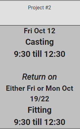 Volunteers Needed BCIT Project 2