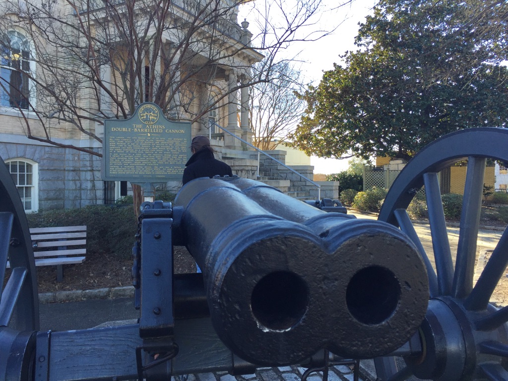 Double Barrel Cannon | Athens, GA | Photo by Bill Boling