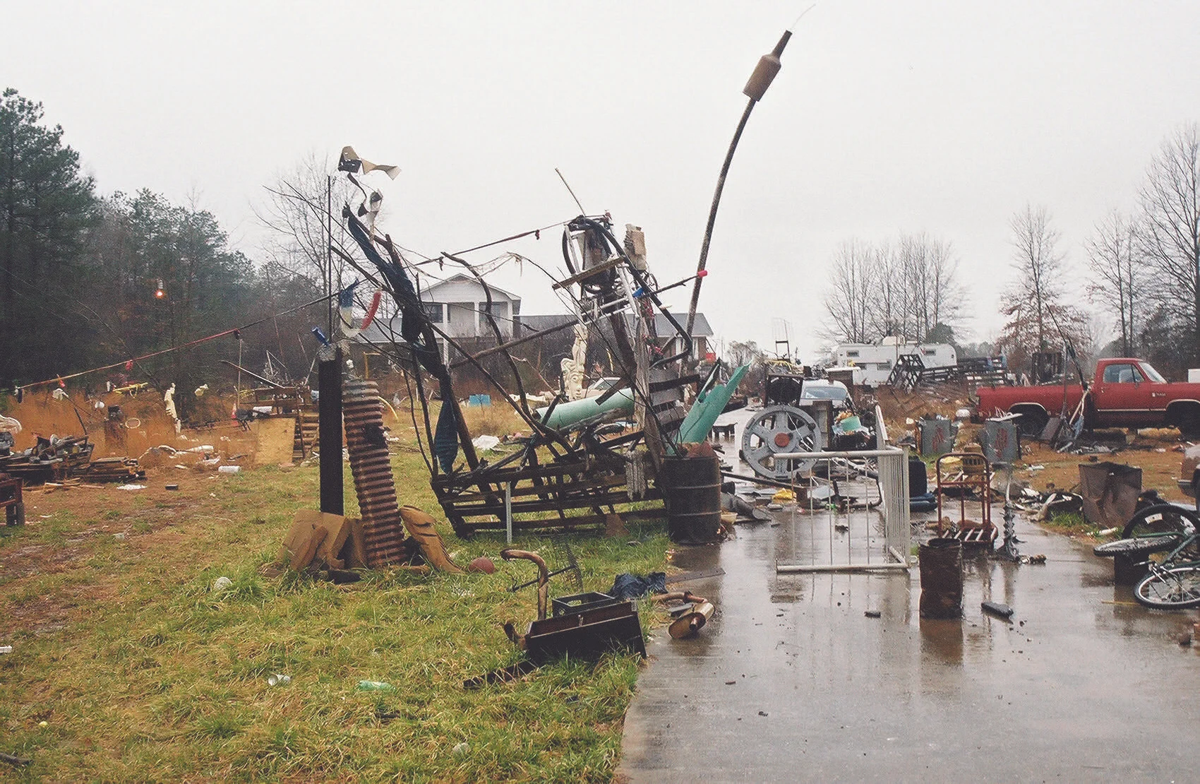 Lonnie Holley's Front Yard, Harpersville, AL
