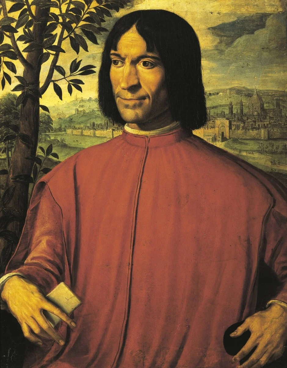 Lorenzo de Medici | Portrait by Girolamo Macchietti, 16th century | Source: Wikimedia Commons