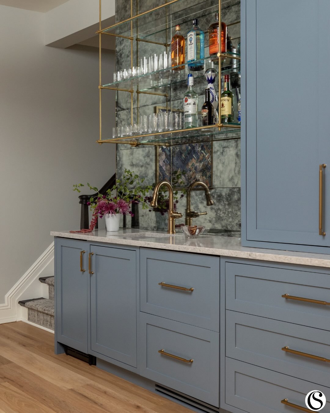 Raise a glass&mdash;this bar deserves a proper toast. 🍸✨

We might&rsquo;ve missed National Cocktail Day (March 24th), but this transformation is worth celebrating any day of the week&hellip;

From exposed studs and raw drywall to a moody, sophistic