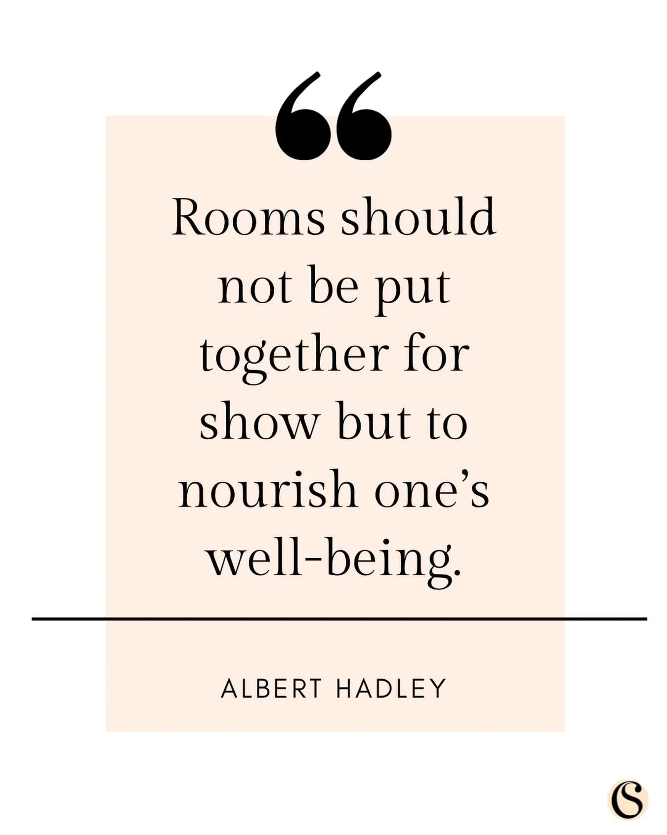 Nourish. Don&rsquo;t just decorate. 🫶🏻

At CSD, every decision &mdash; every texture, every detail, every thoughtfully designed space &mdash; is rooted in one belief: your home should take care of you. Not the other way around. 

Because the most b