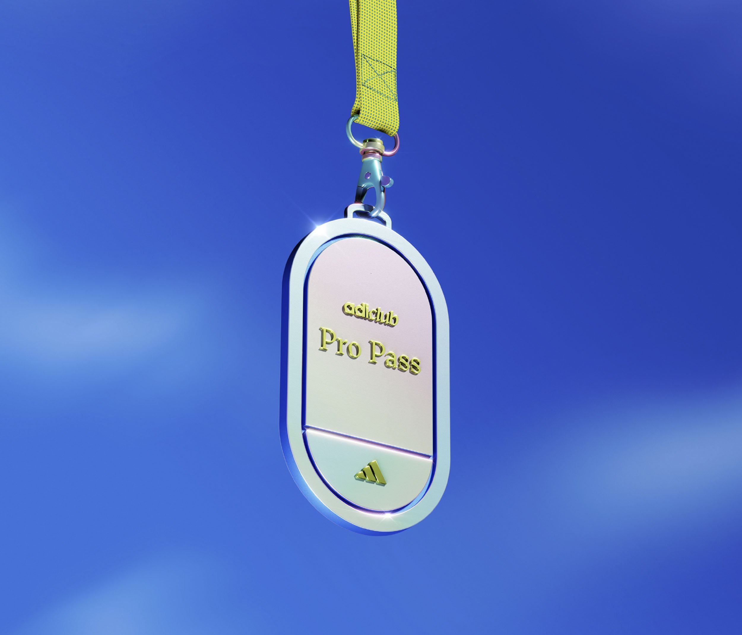 Pro Pass design - 3D Render