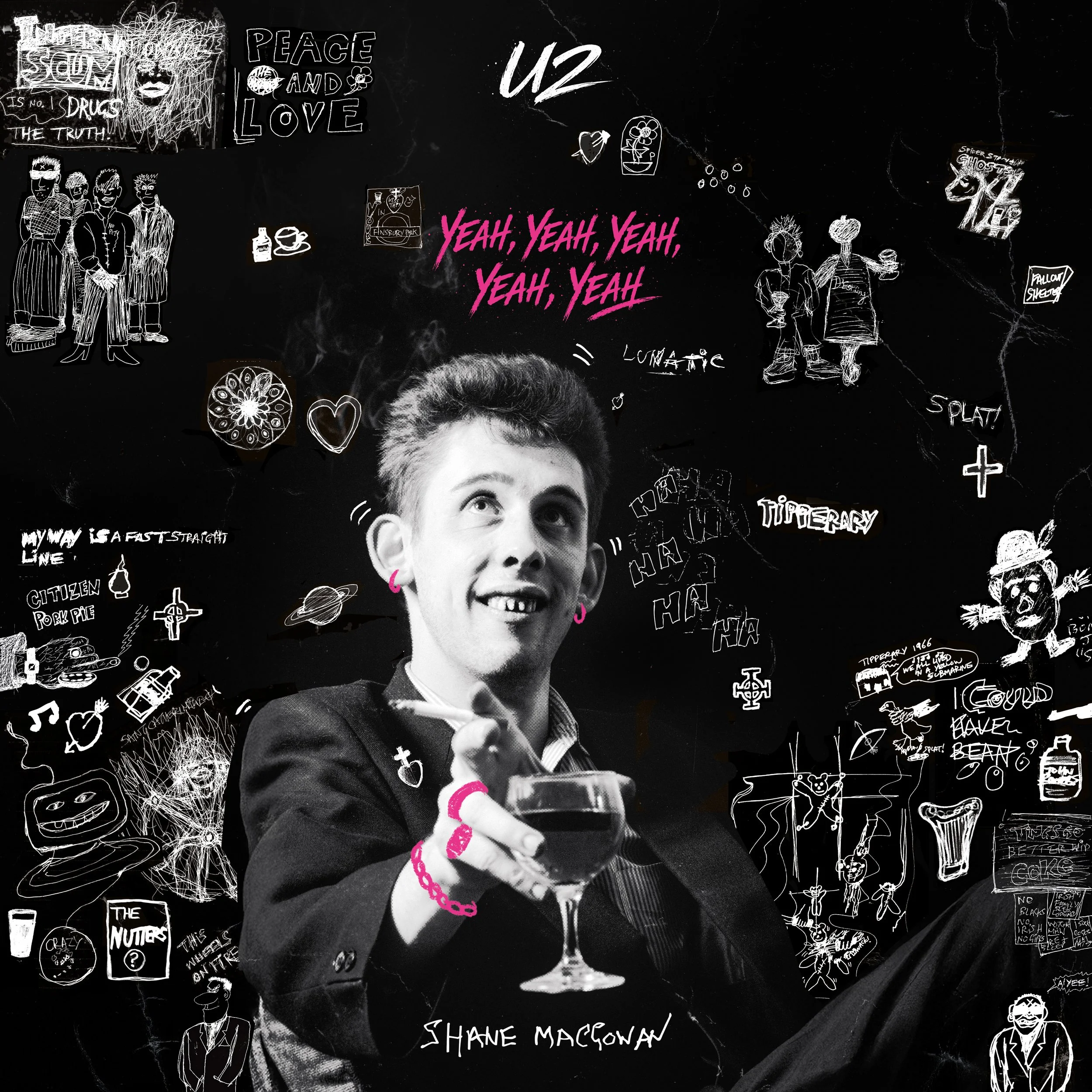 U2 HONOUR SHANE MACGOWAN WITH REIMAGINED COVER OF “YEAH, YEAH, YEAH, YEAH, YEAH” FOR TRIBUTE ALBUM “20TH CENTURY PADDY - THE SONGS OF SHANE MACGOWAN” 