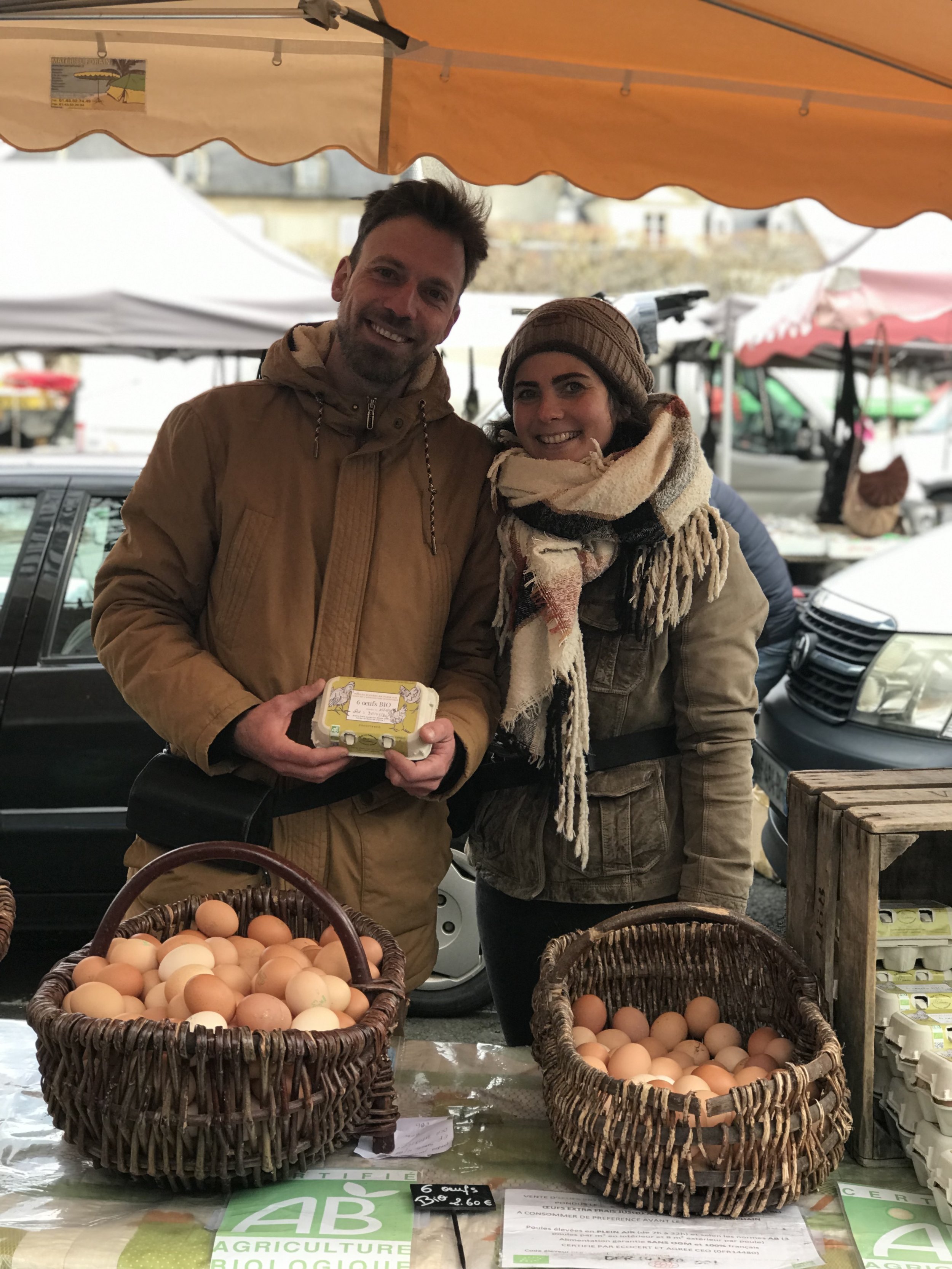 Clémence &amp; Matthieu - organic eggs