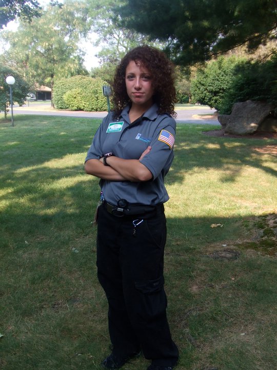 Me looking fierce in my Emergency Medical Technician uniform :-)