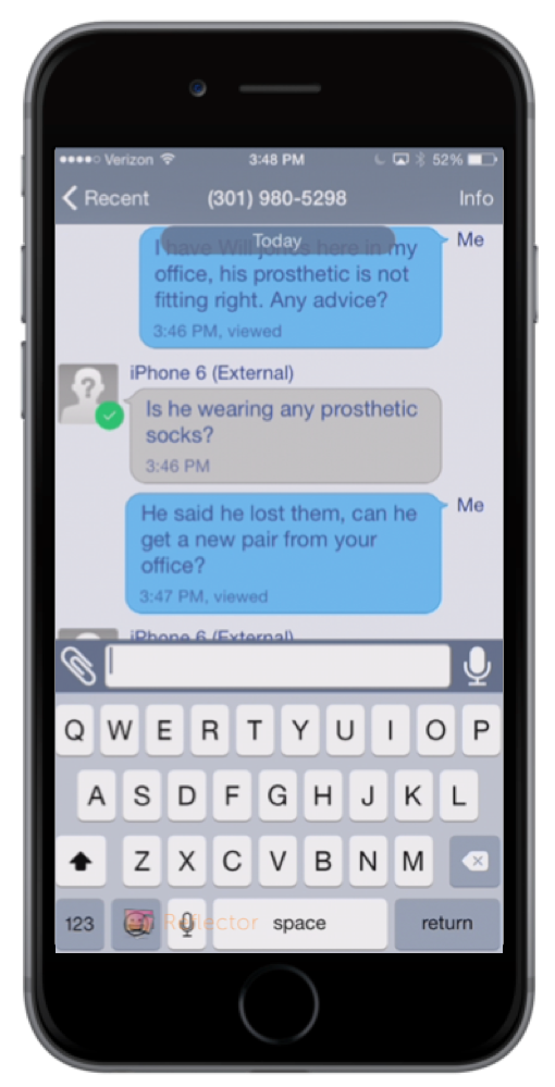 Akario Backline: Secure instant messaging for healthcare providers