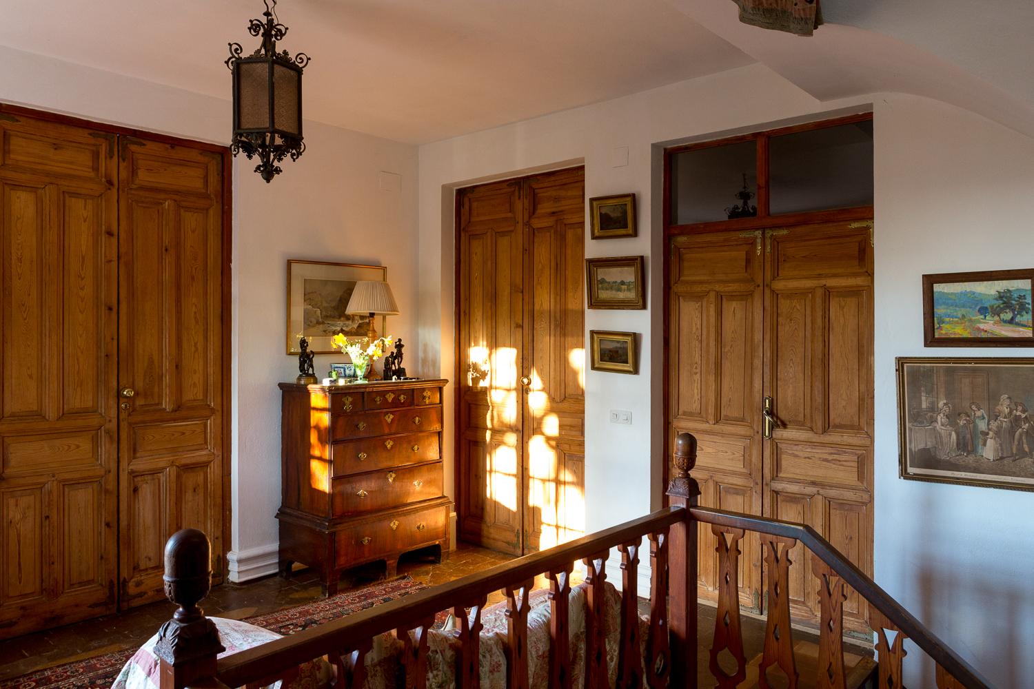 The upstairs hall, B&B near Seville