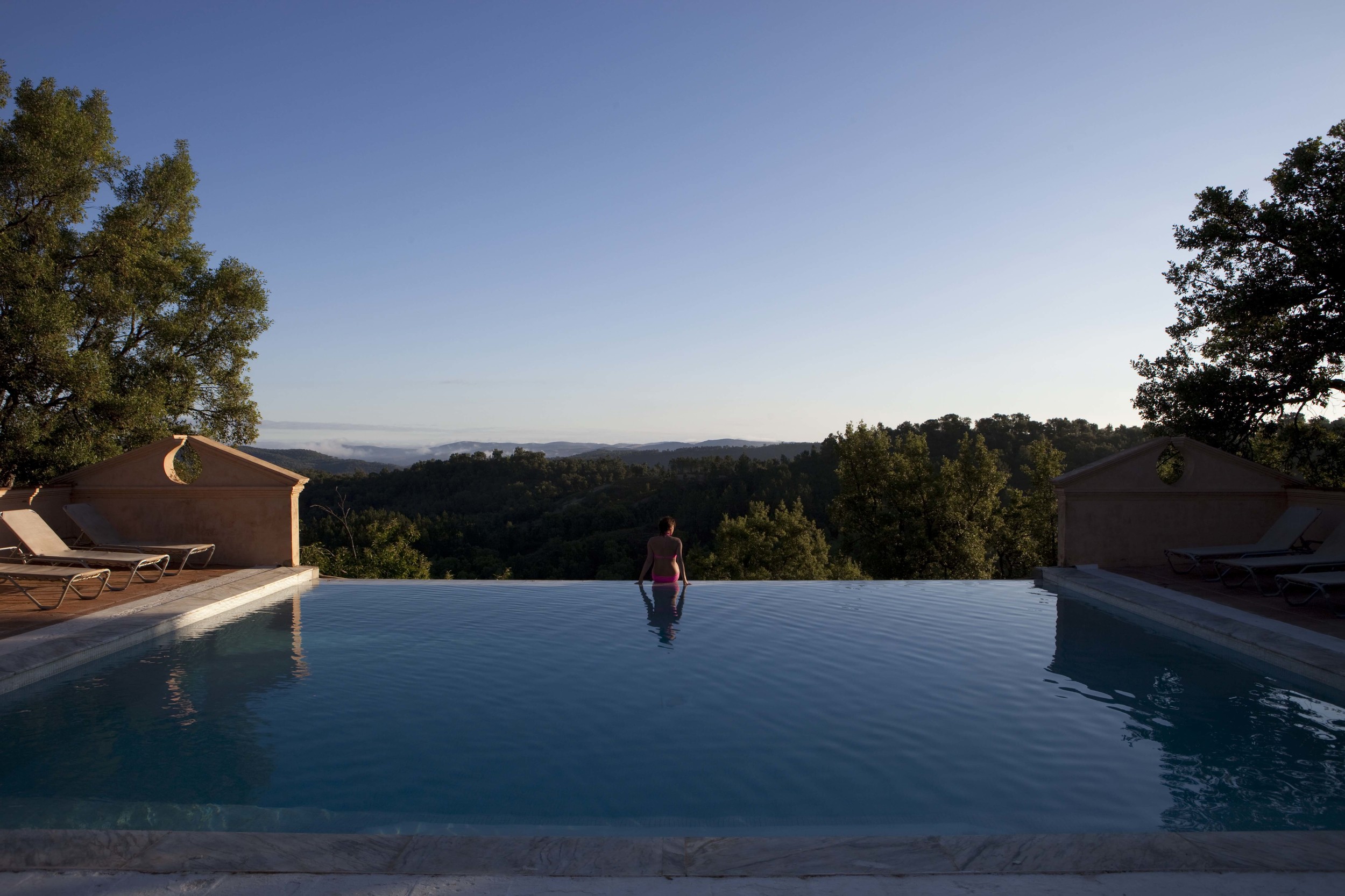 The pool, Buenvino b&b and self-catering cottages near Seville