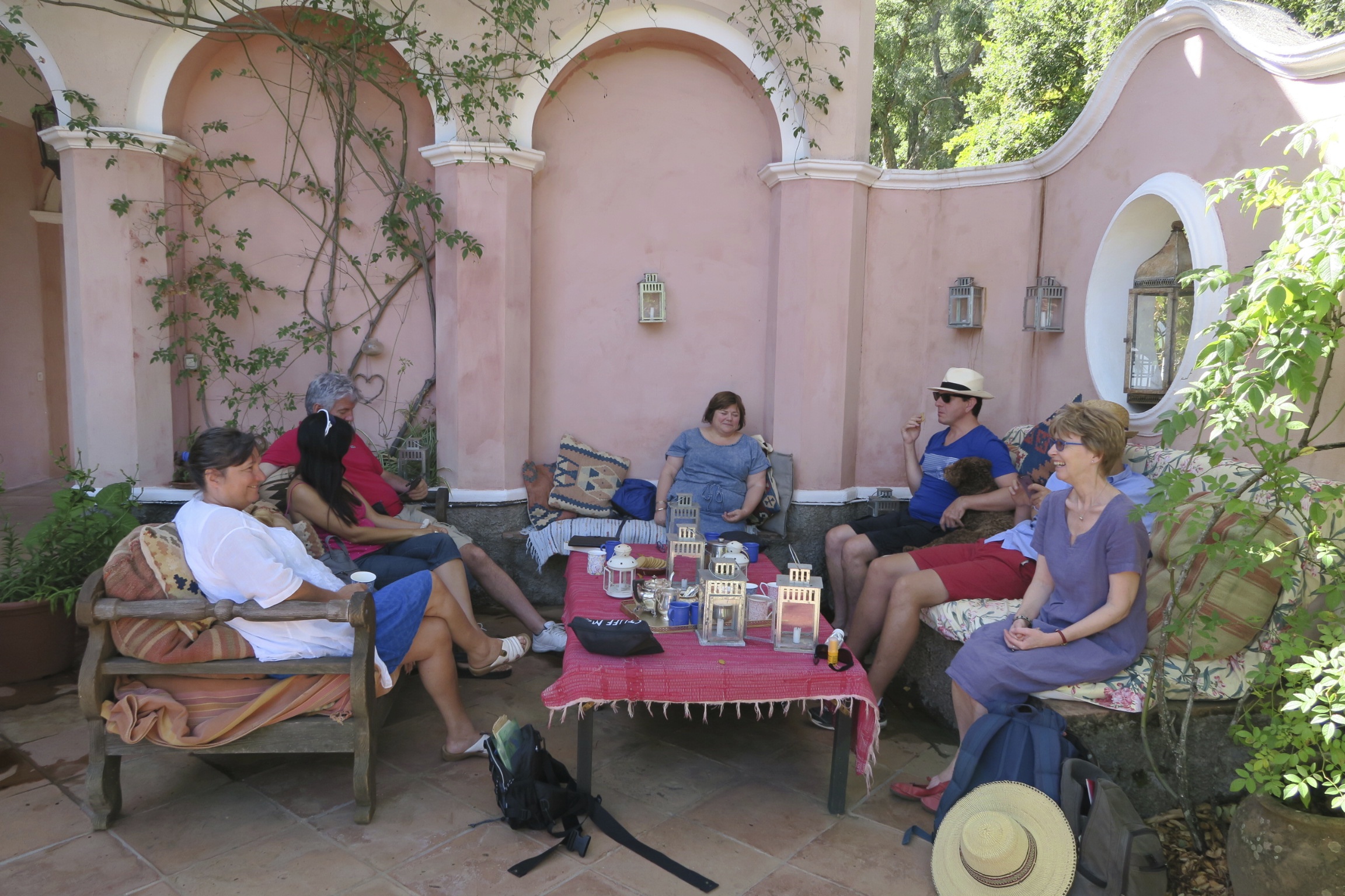 Creative writing and mindfulness meditation in southern Spain