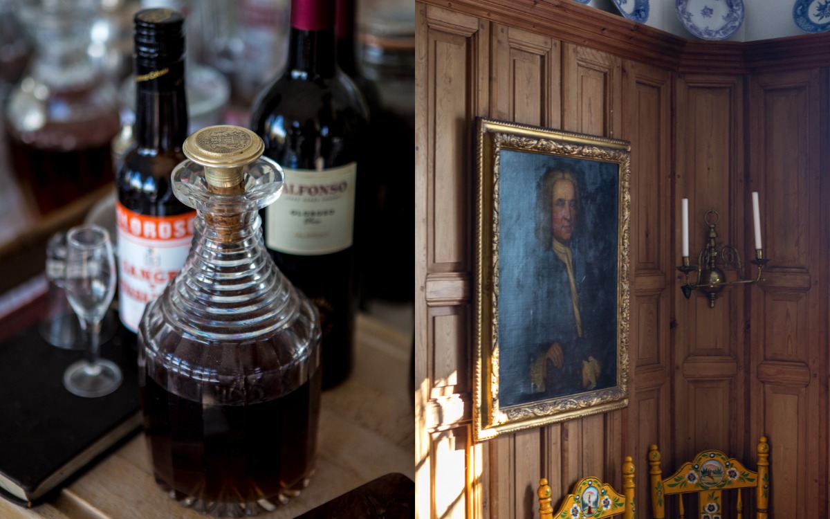 Dining room of our Spanish farmhouse, Andalusia