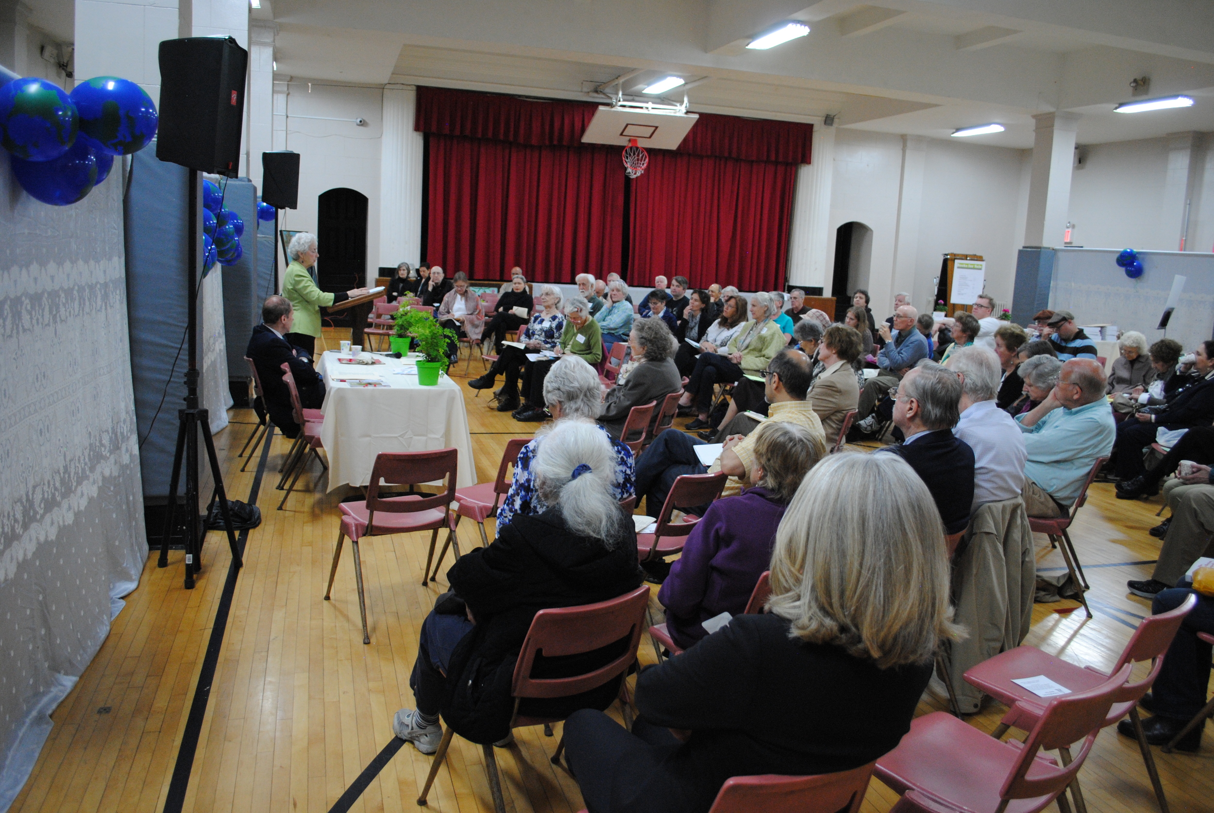 Participants from across NYC gathered for an Earth Day reflection on Merton’s ecological vision with speakers Monica Weiss and Patrick O’Connell. April, 2016