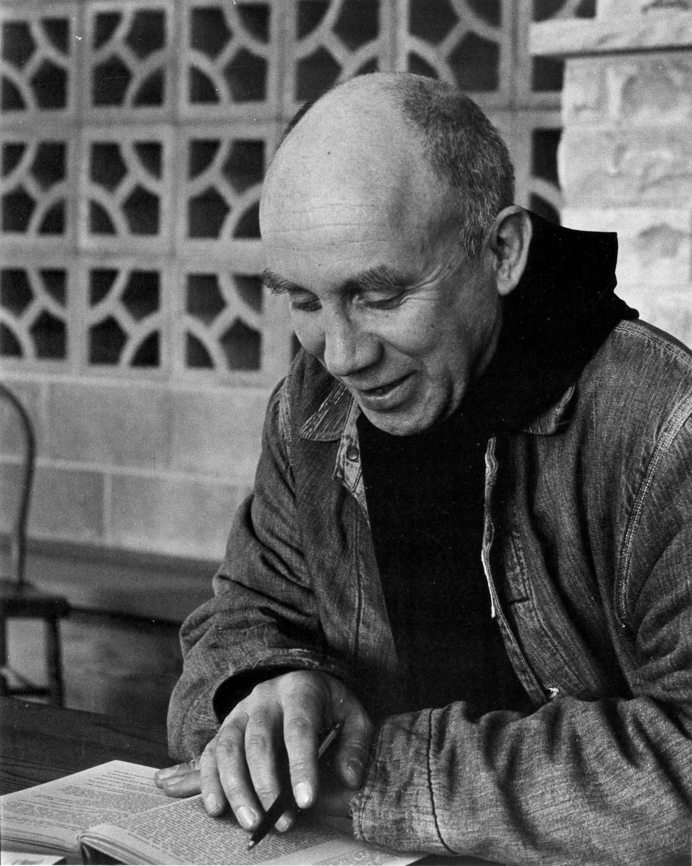 Photograph of Thomas Merton by John Howard Griffin. Used with Permission of the Merton Legacy Trust and the Thomas Merton Center.