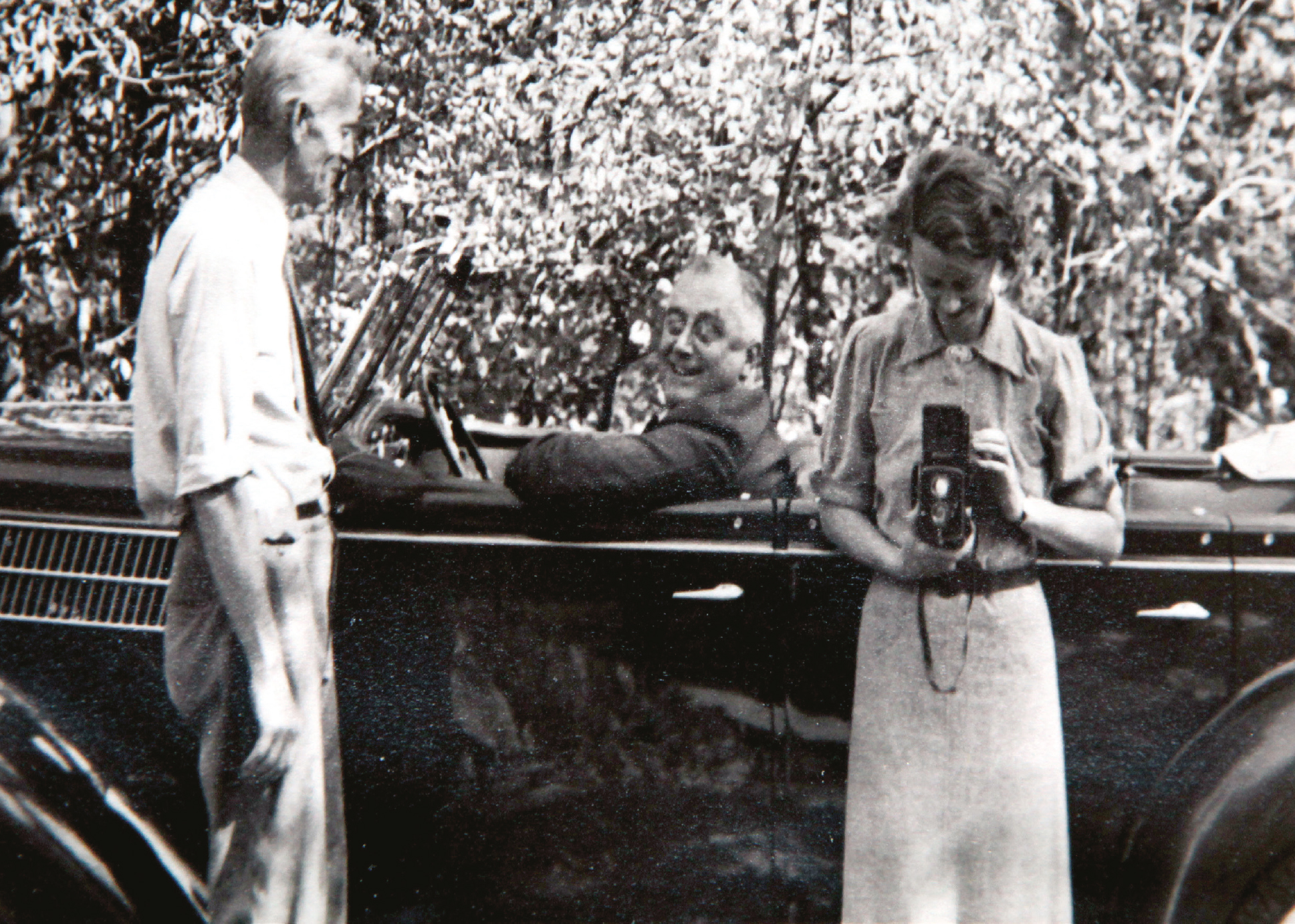 “Franklin D. Roosevelt. Chauffeur“ with Faith Murray (picture © The WS Society)