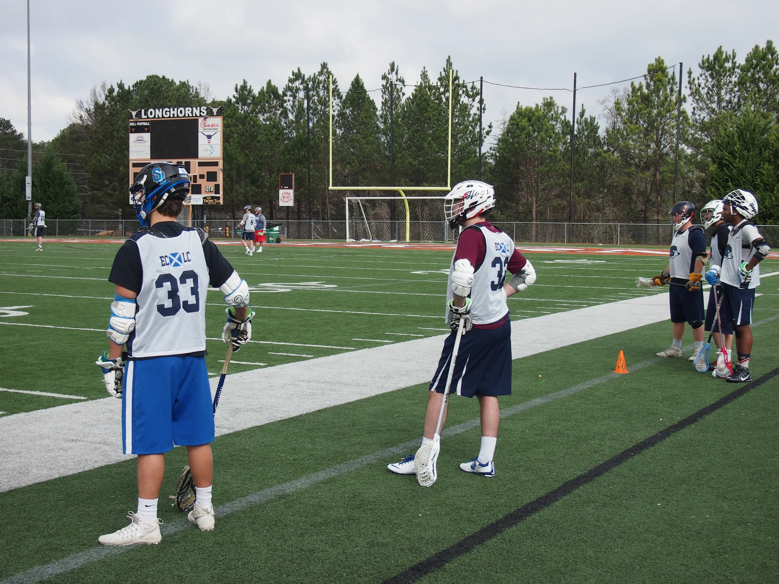 Get a run and sideline snipe at Kell. 