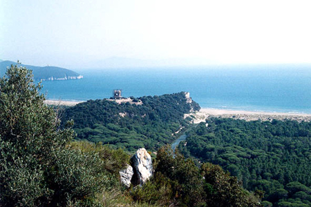  The nature reserve at Il Parco dell' Uccellina 