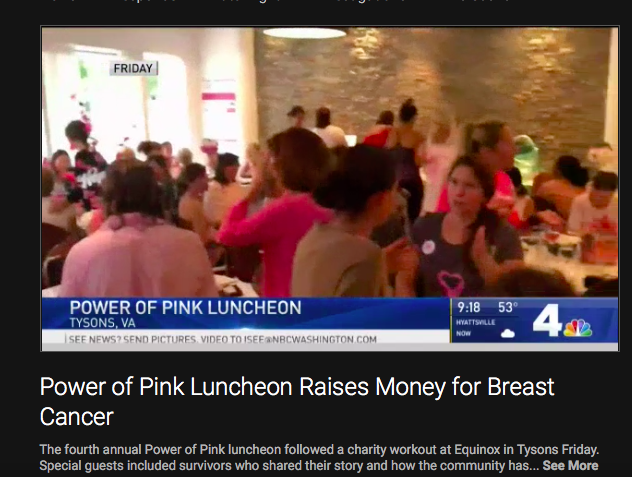 Power of Pink Luncheon Raises Money for Breast Cancer